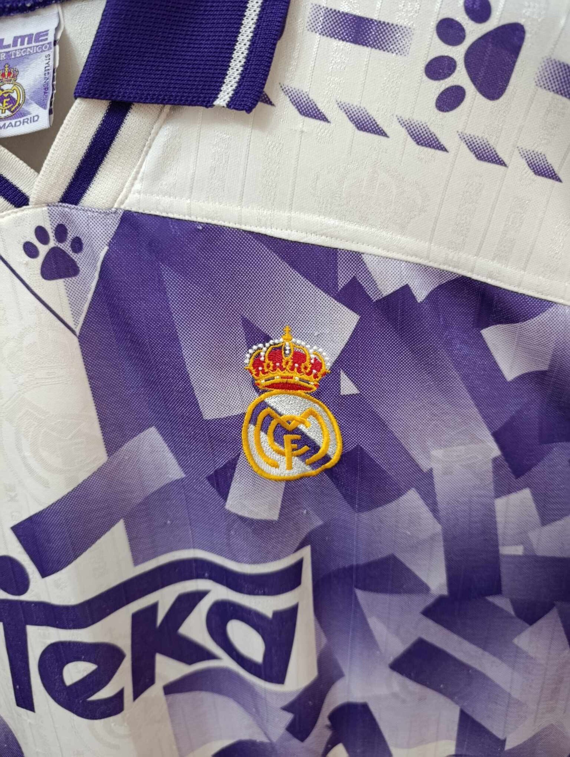 REAL MADRID 1996-1997 Third XL - 6