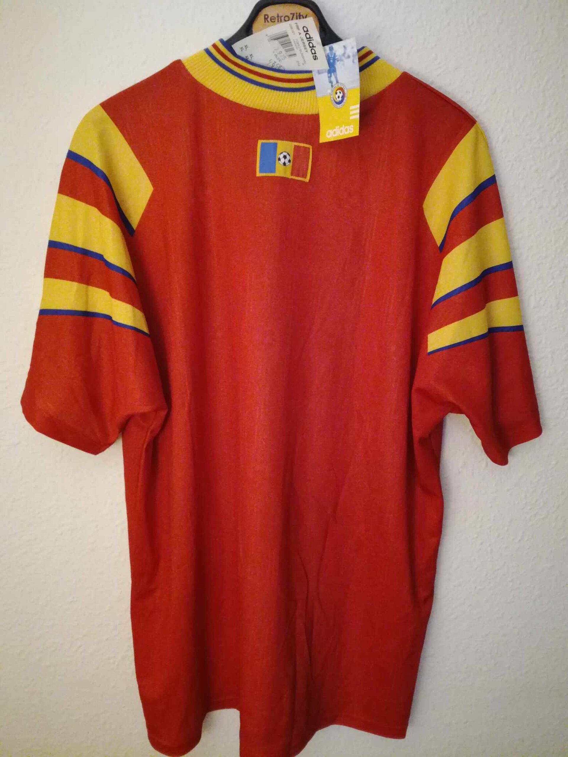 ROMANIA 1996 EURO BNWT away XL - 6