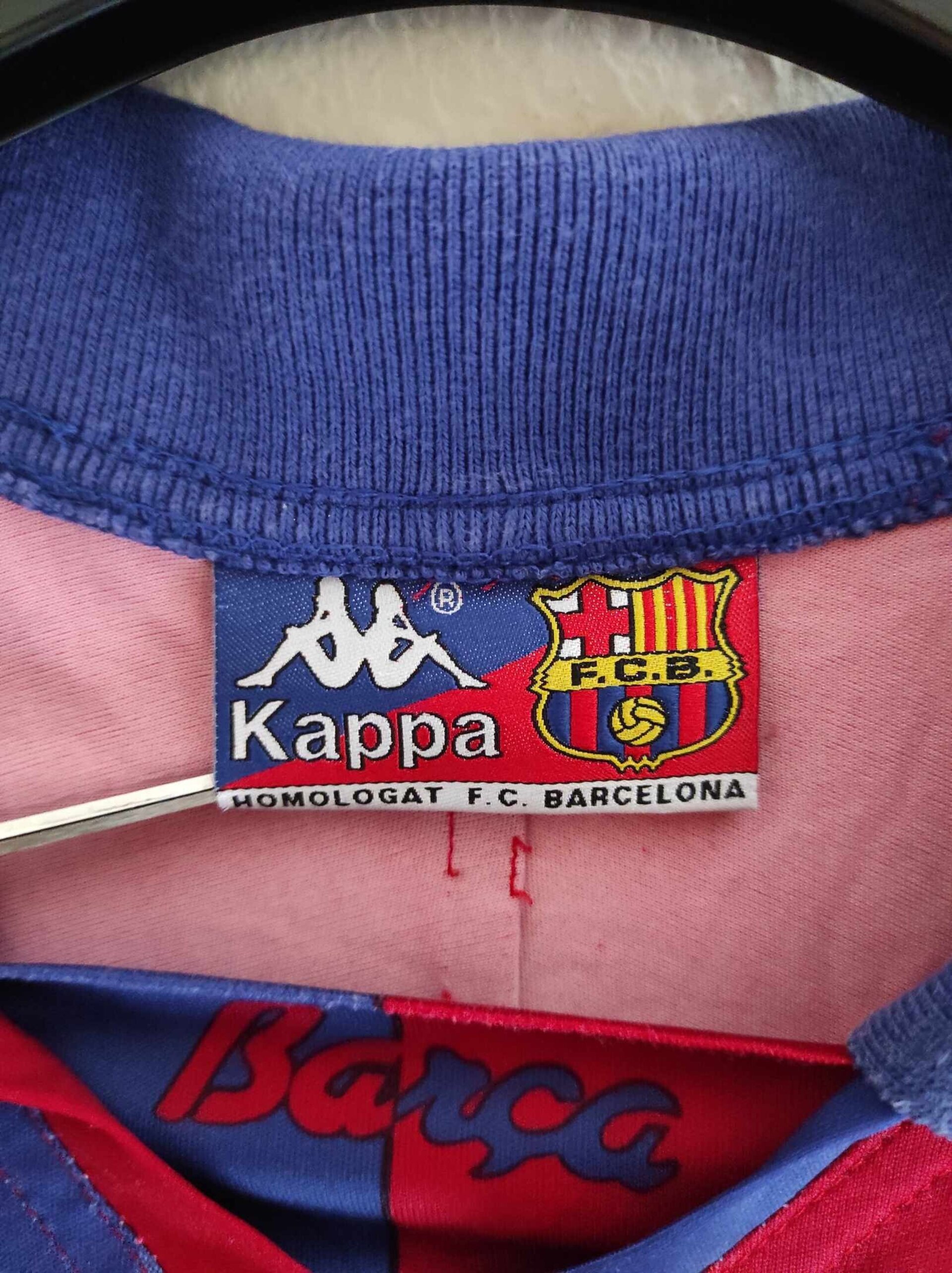 FC BARCELONA 1993-1994 number 8 XL - 5