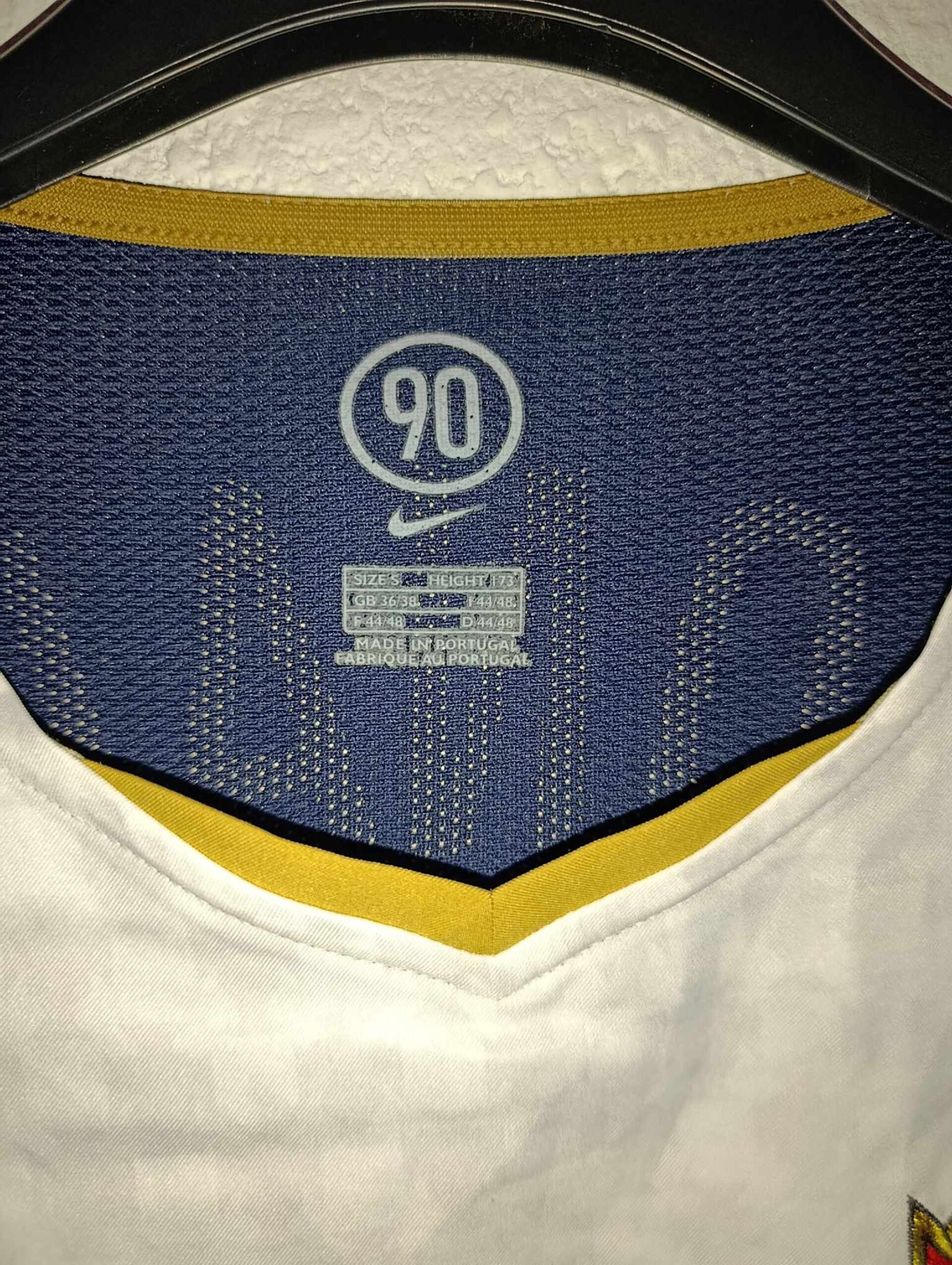 PORTUGAL 2004 EURO away Cristiano Ronaldo 17 Total 90 S - 3