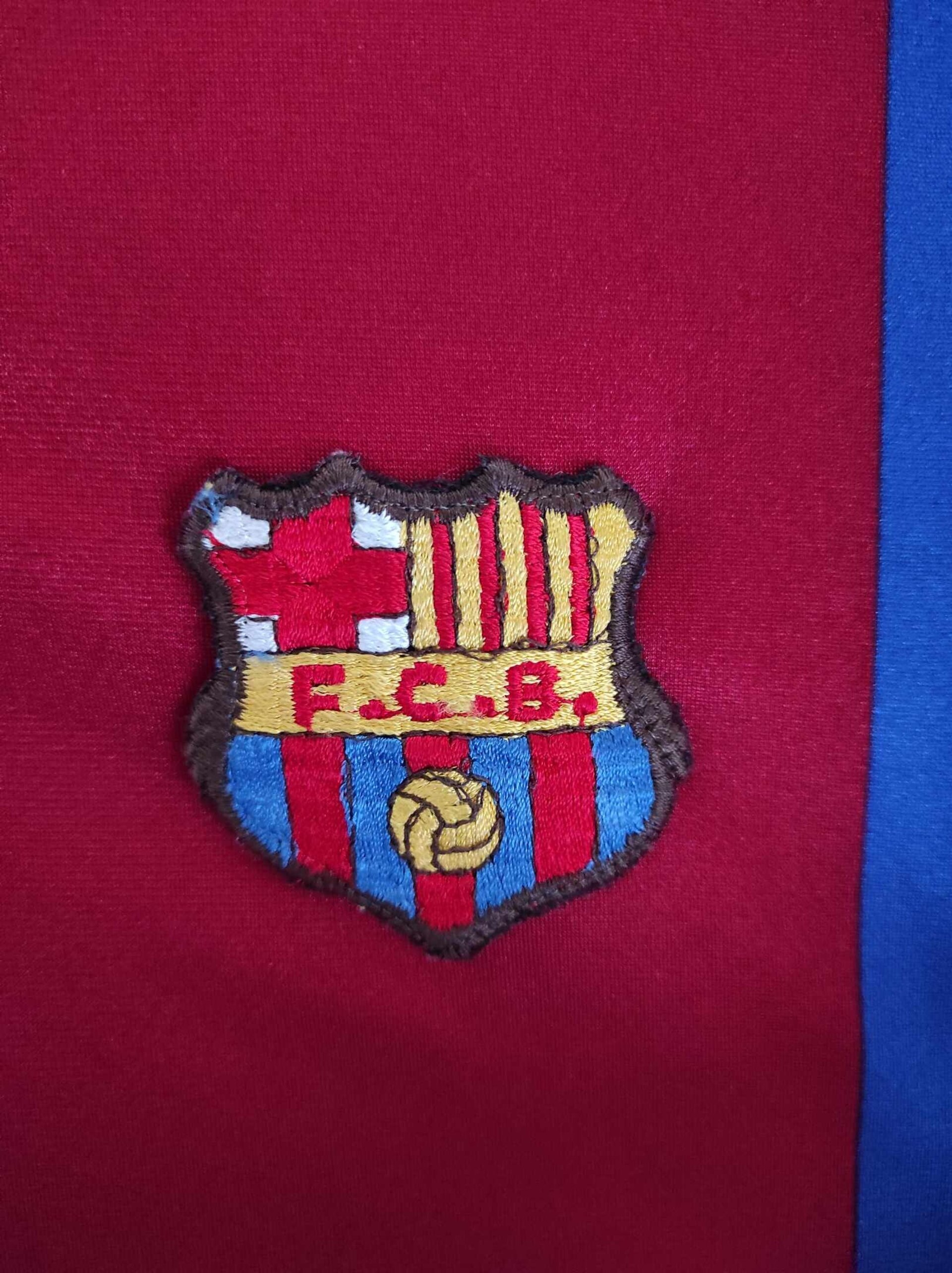 FC BARCELONA 1981-1982 number 8 Size XG - 5