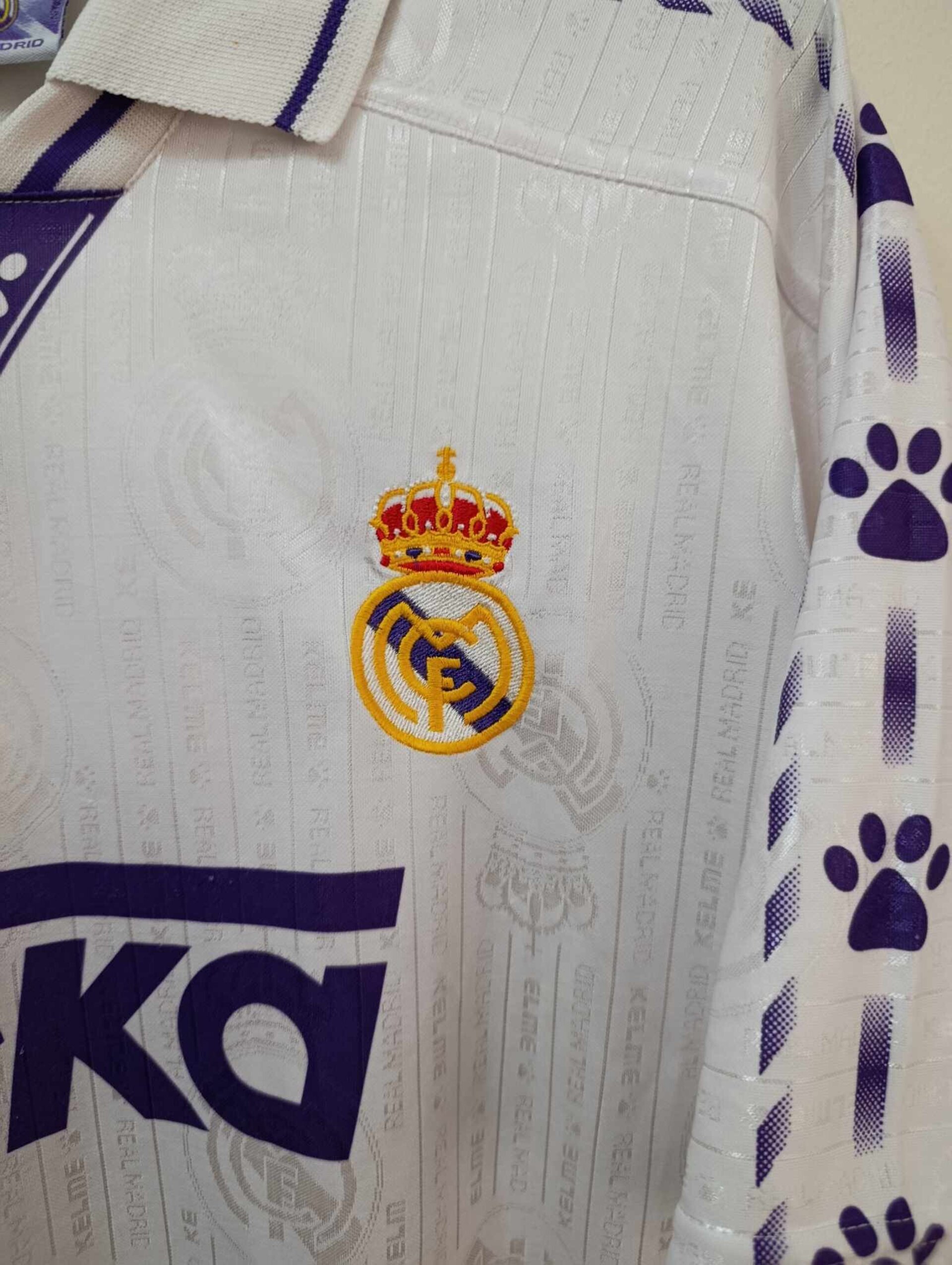 REAL MADRID 1996-1997 Mijatovic 8 S - 9