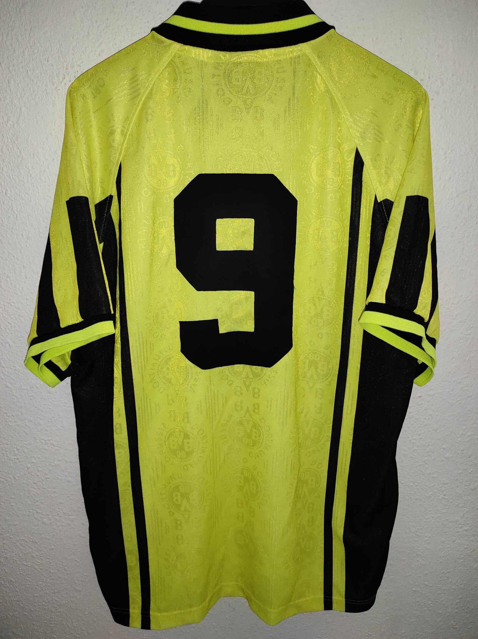 BORUSSIA DORTMUND 1996-1997 number 9 XL - 6