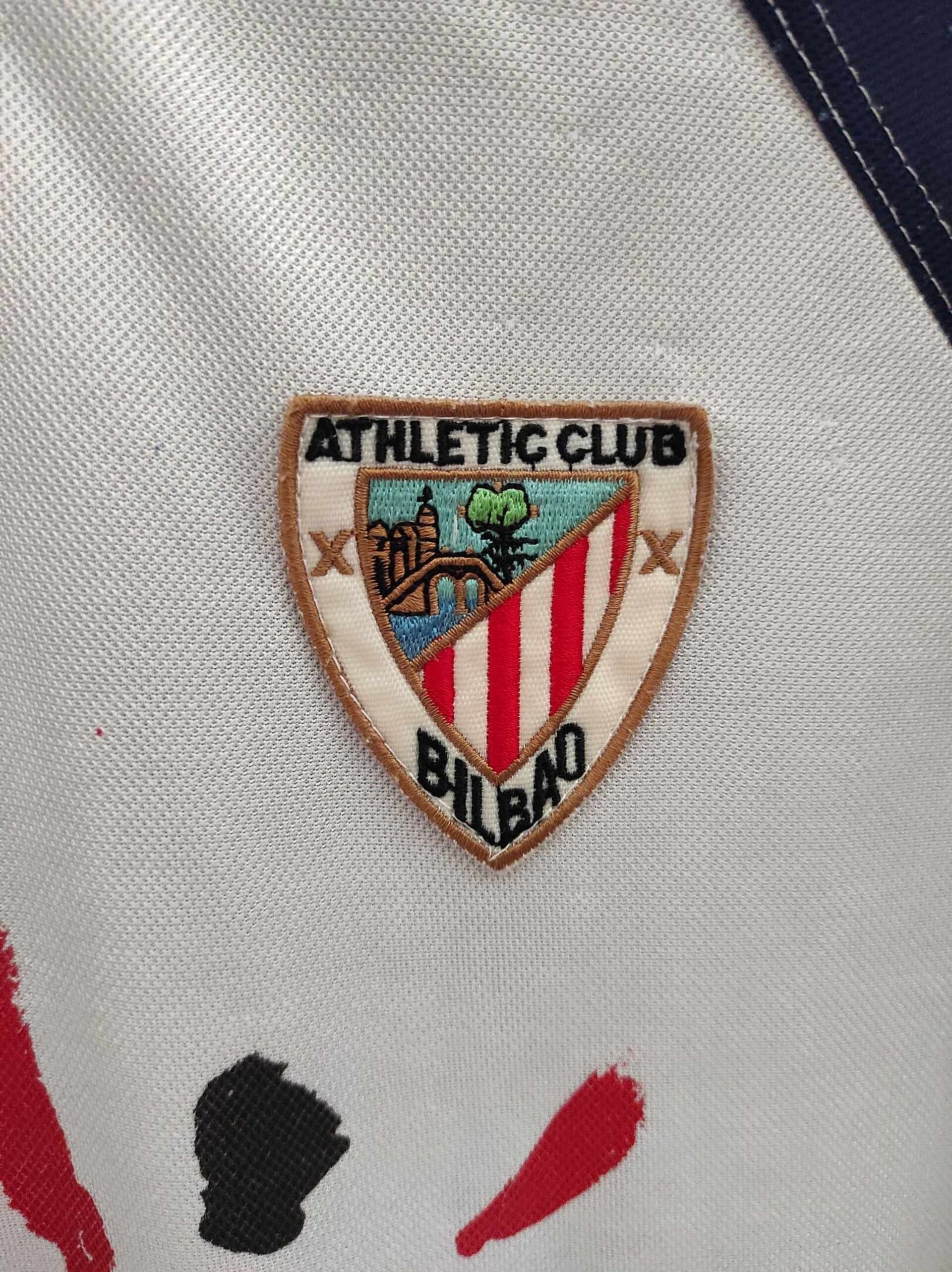ATHLETIC CLUB BILBAO 1997-1998 away Centenary Size YL - 6