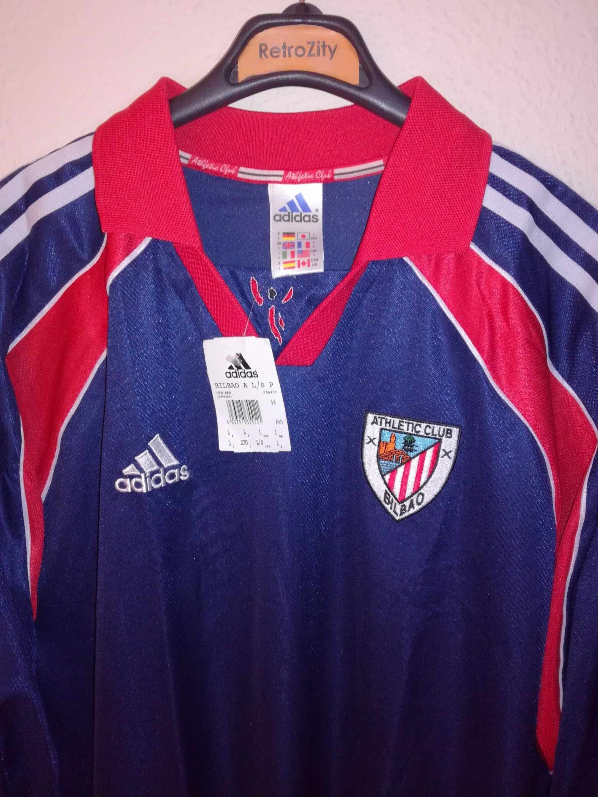 ATHLETIC CLUB BILBAO 1999-2000 away BNWT L - 4