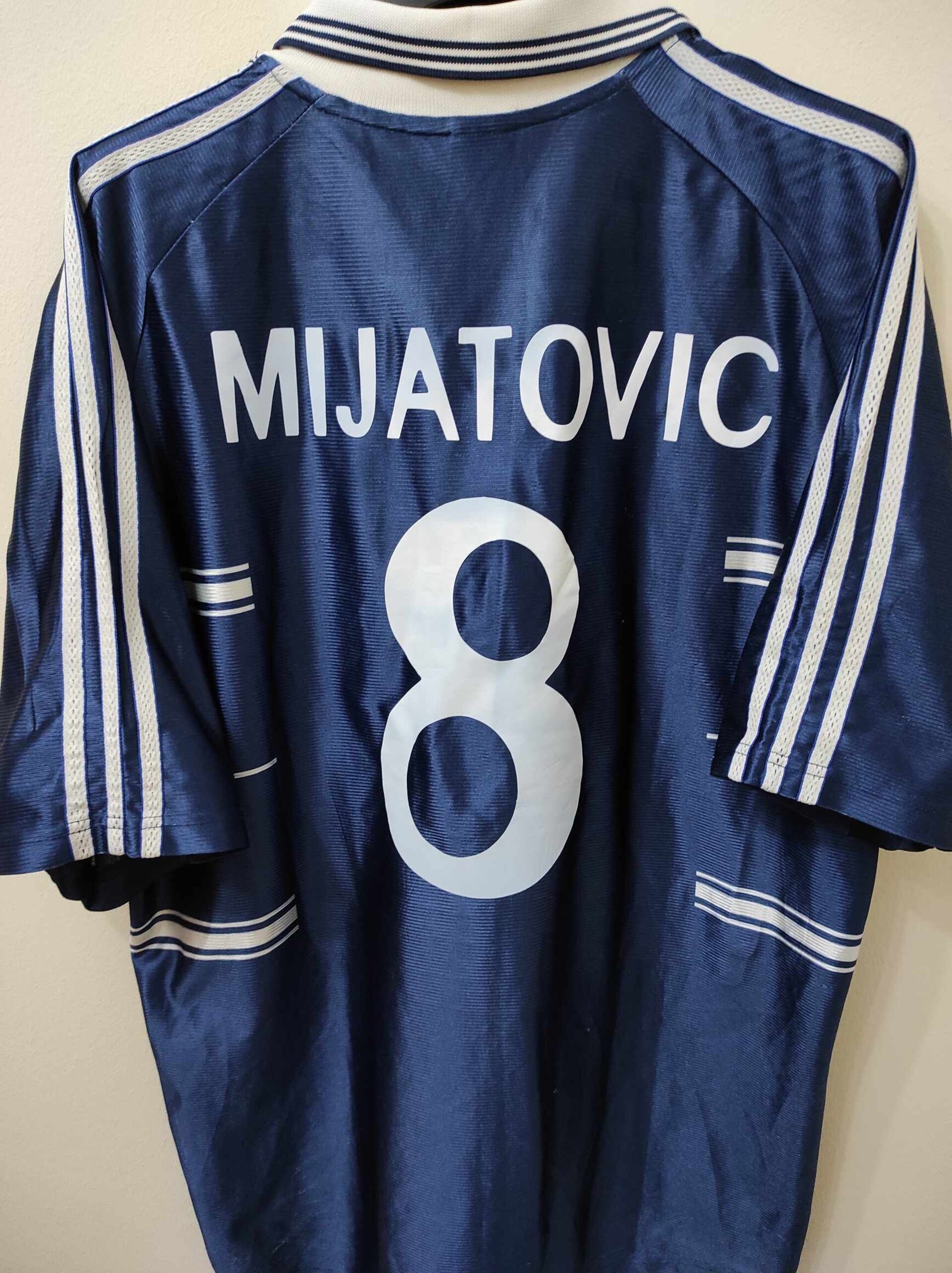 REAL MADRID 1998-1999 away Mijatovic 8 L - 1