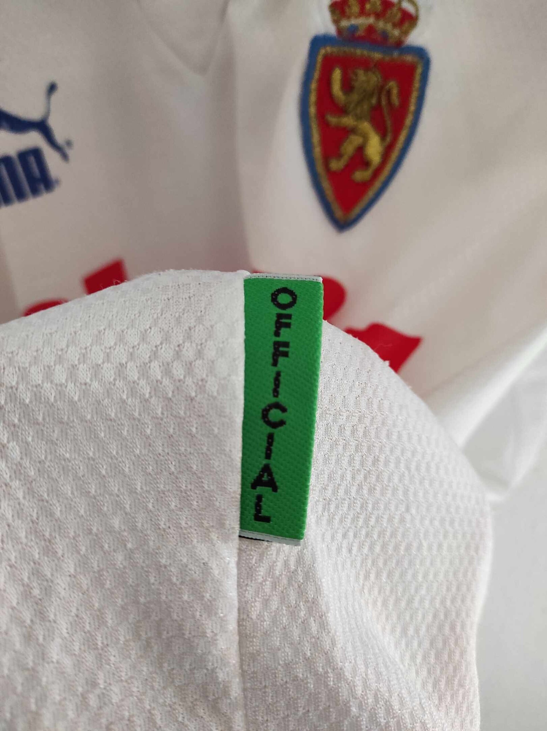 REAL ZARAGOZA 1994-1995 number 7 XL - 5