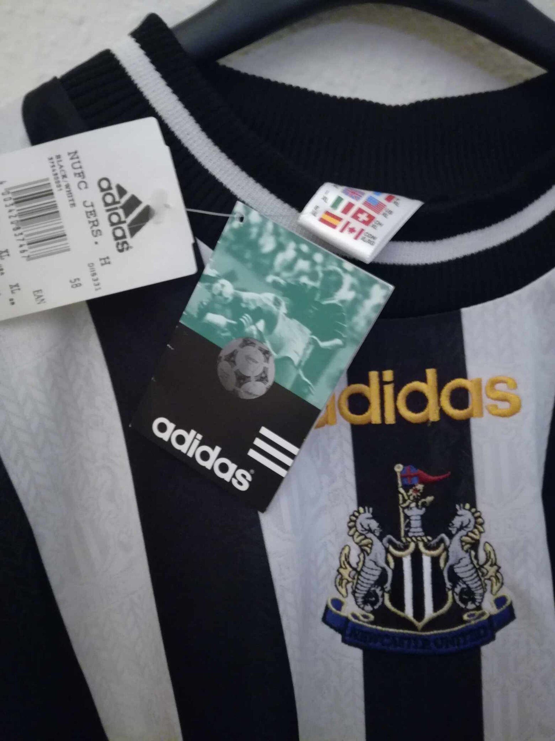 NEWCASTLE UNITED 1997-1998 BNWT XL - 2