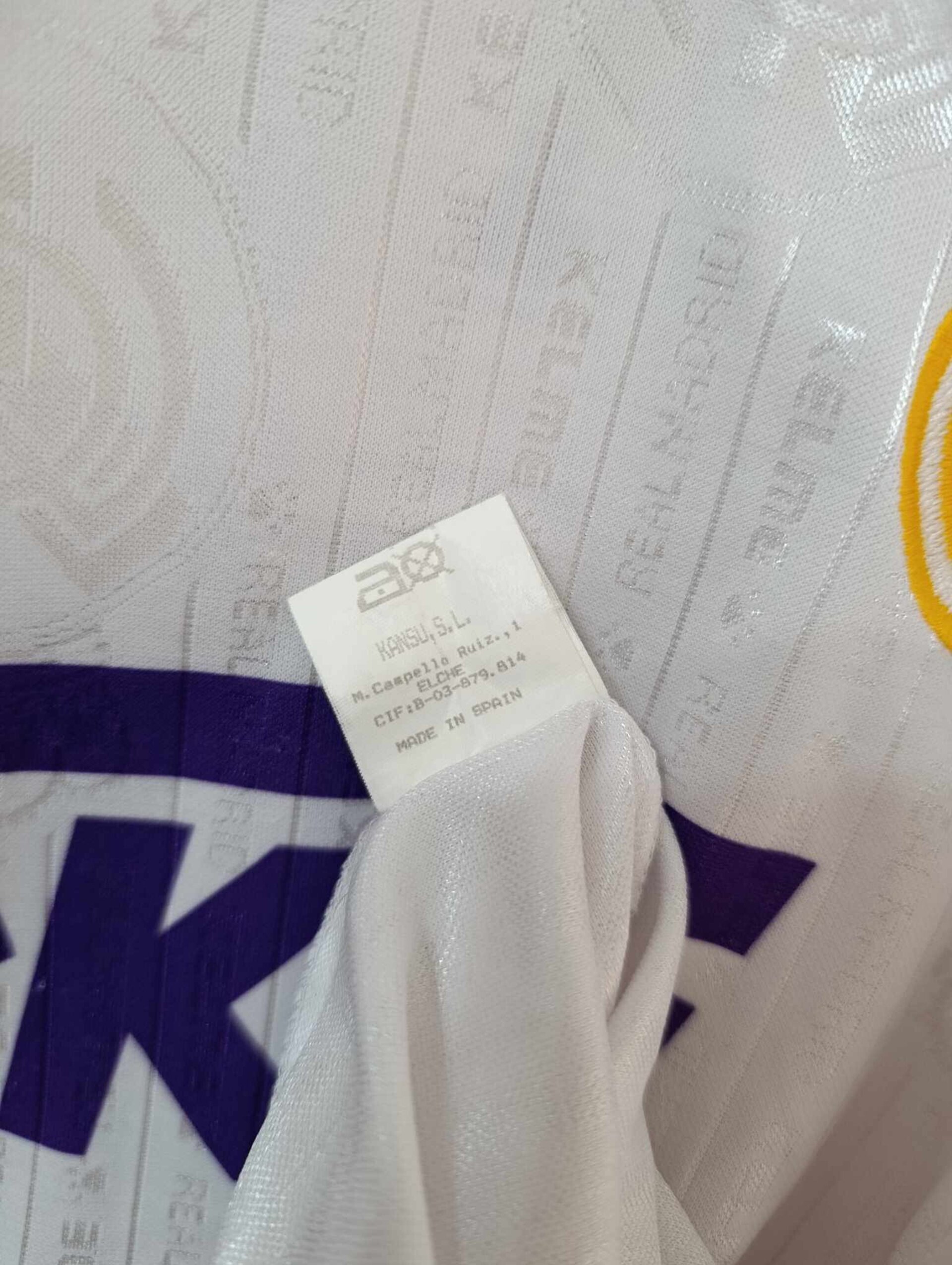 REAL MADRID 1996-1997 Mijatovic 8 S - 7