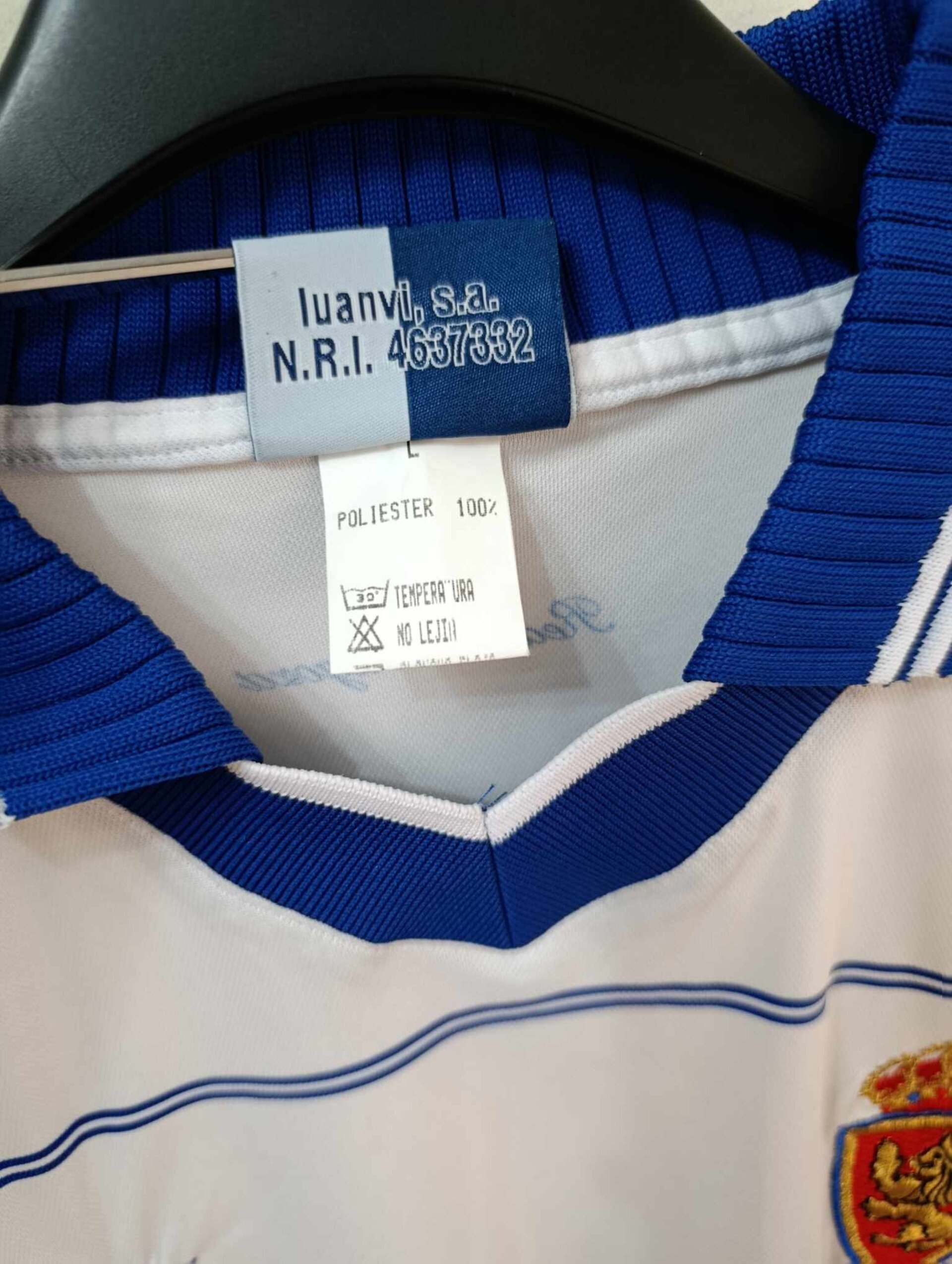REAL ZARAGOZA 1999-2000 number 15 L - 3