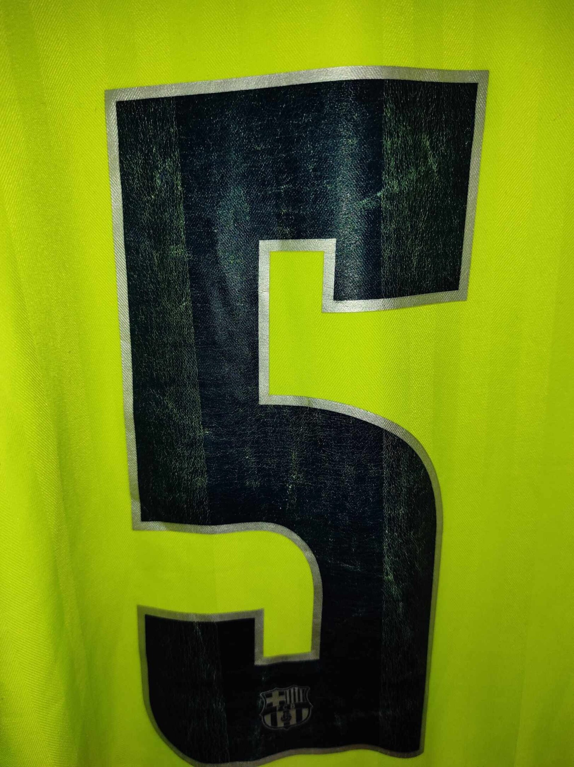 FC BARCELONA 2005-2006 Puyol 5 away XXL - 6