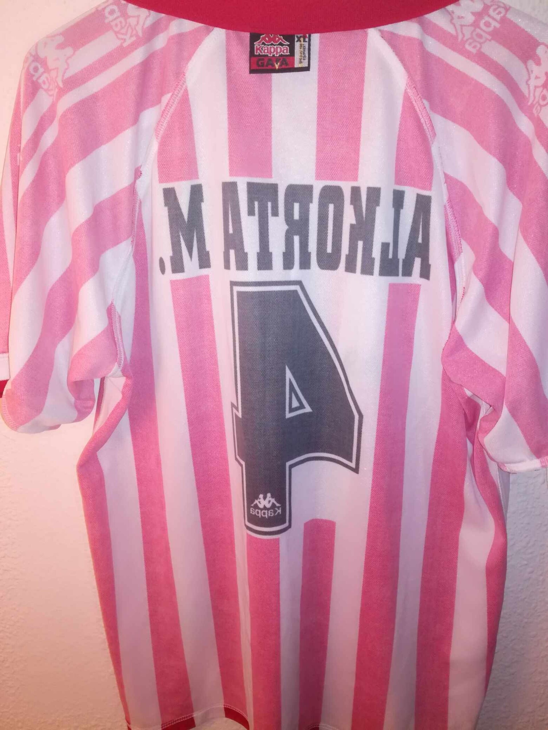 ATHLETIC CLUB BILBAO 1997-1998 Alkorta 4 Centenary Match Worn XL - 3