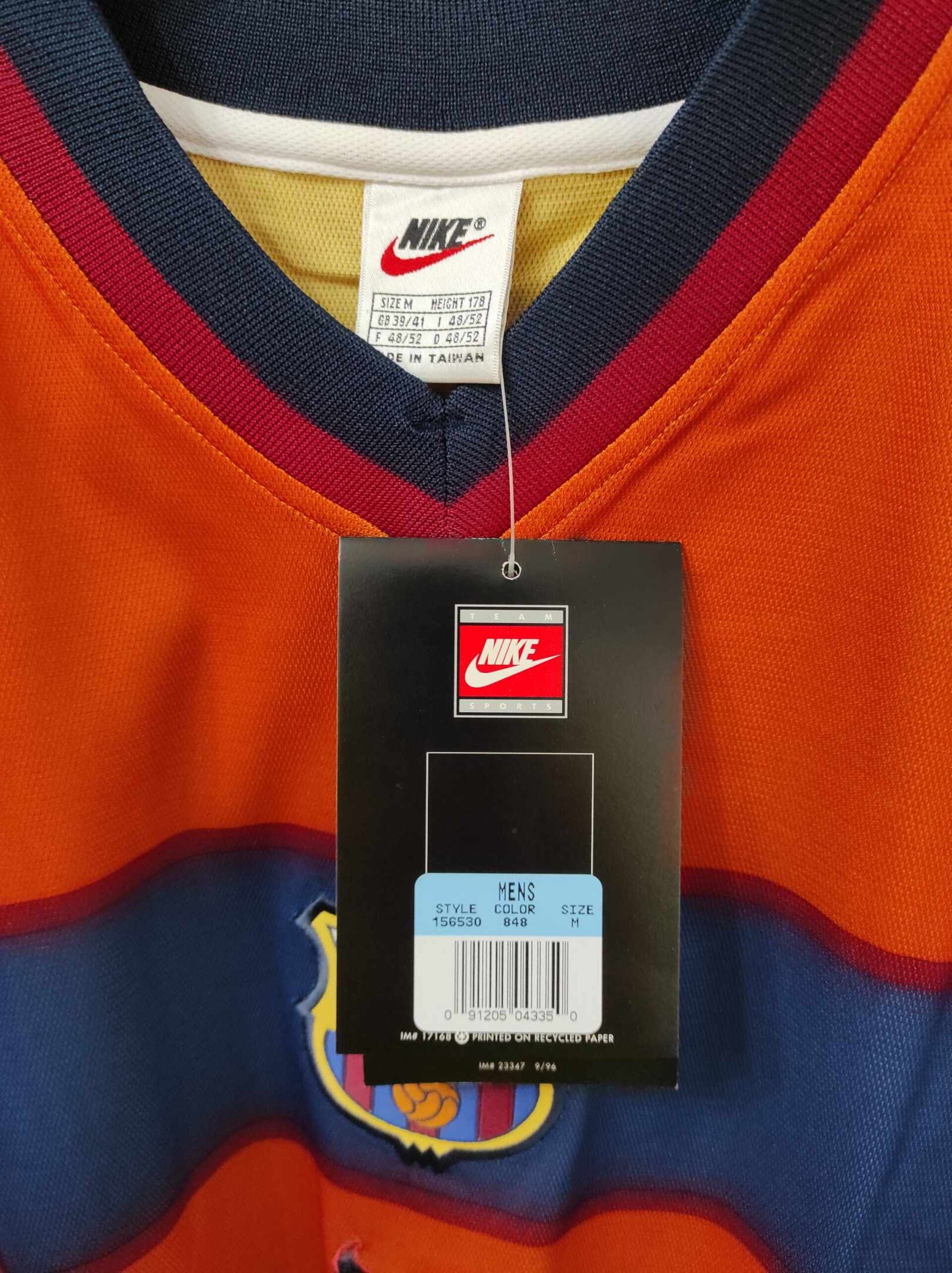 FC BARCELONA 1998-1999 BNWT away M - 4