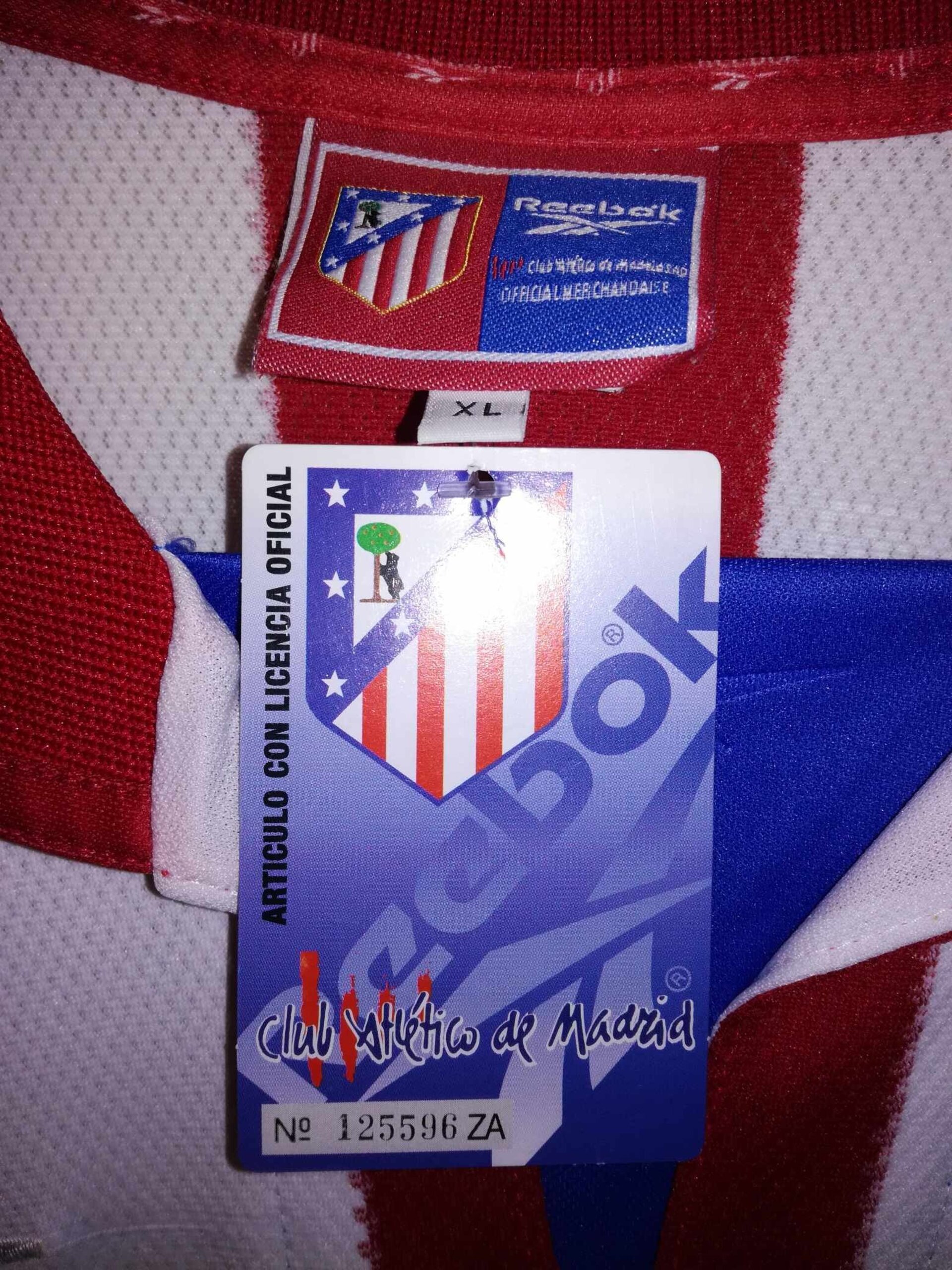 ATLETICO MADRID 1998-1999 BNWT XL - 4