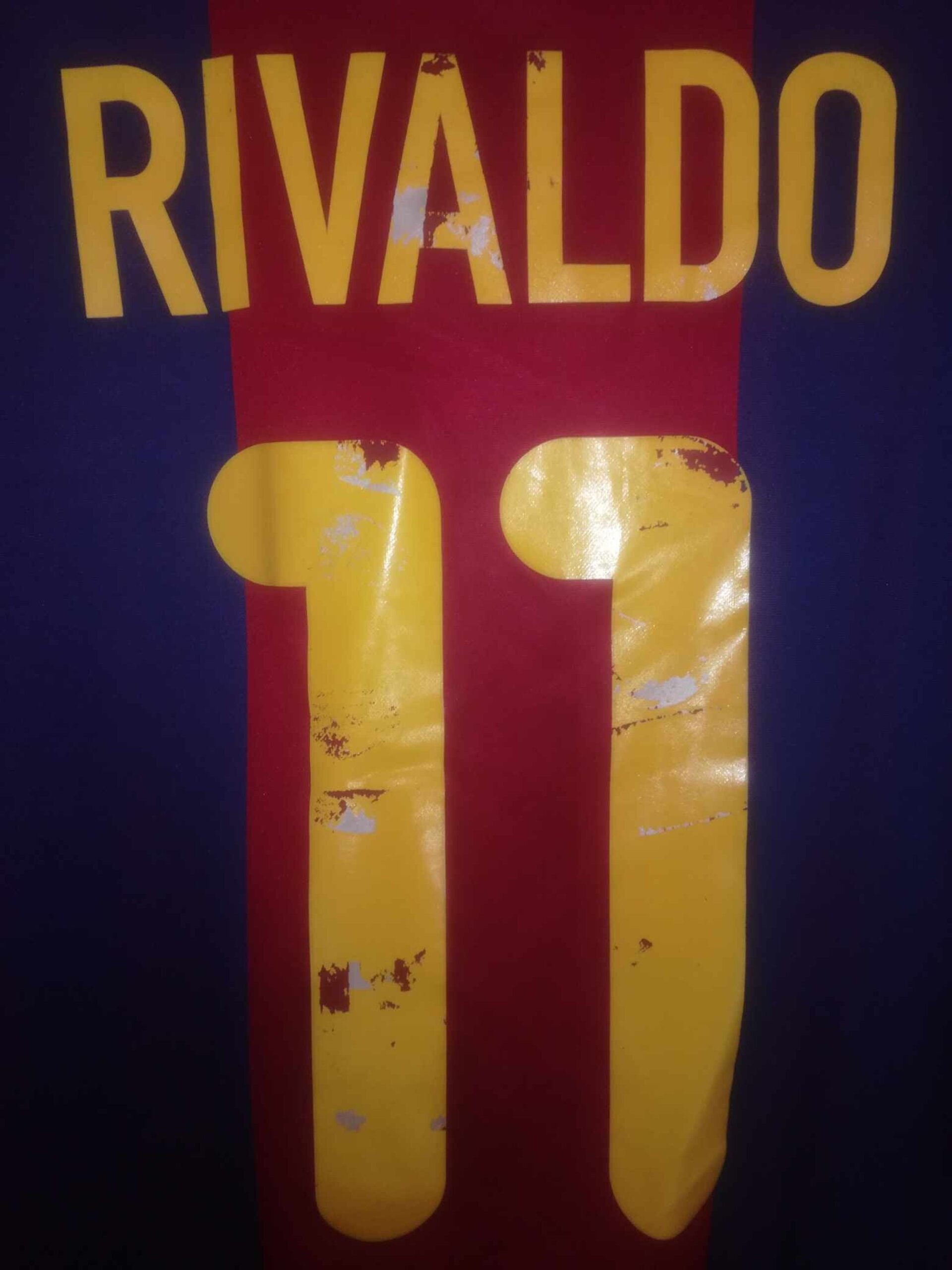 FC BARCELONA 2000-2001 Rivaldo 11 M - 8