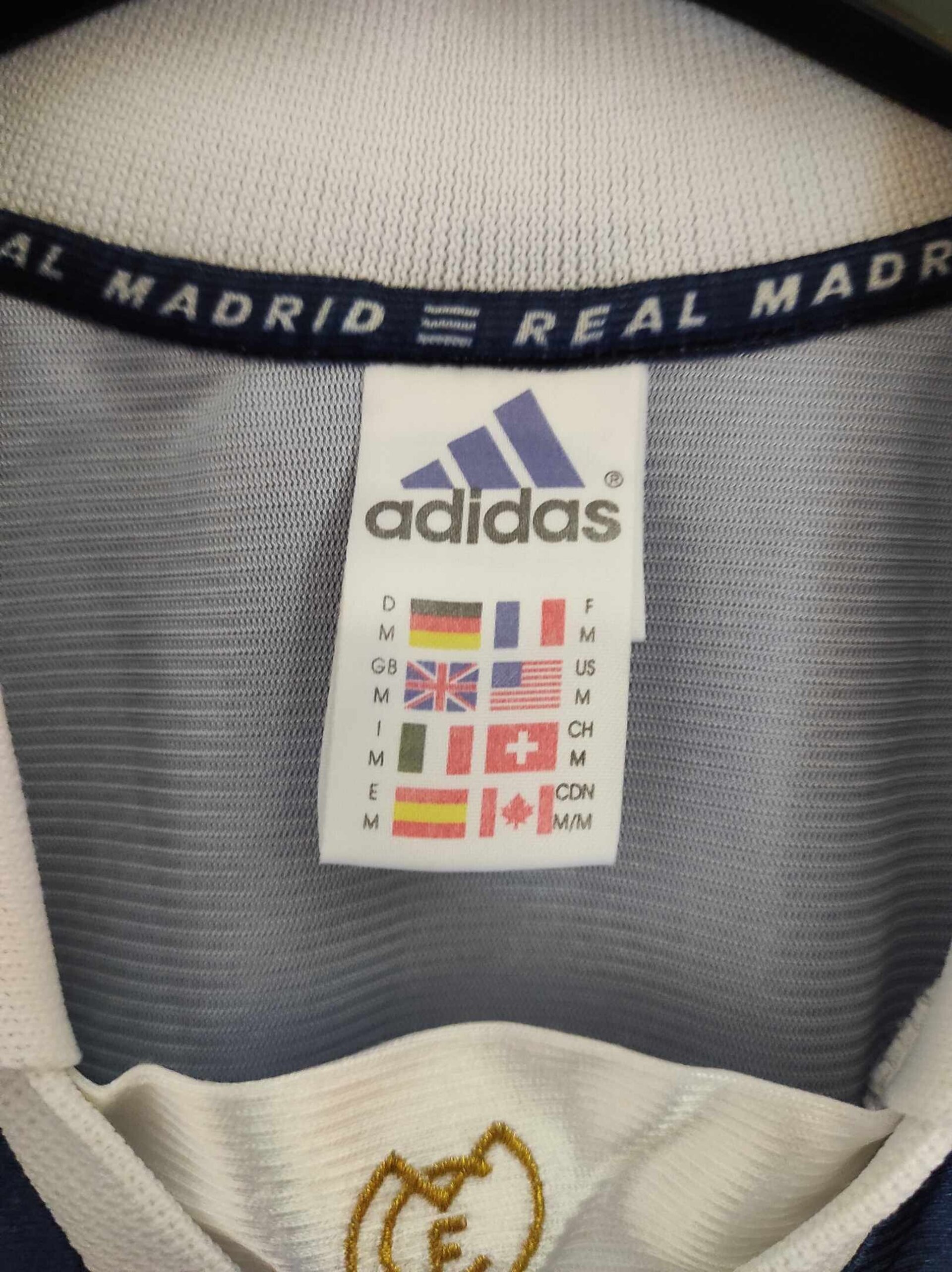 REAL MADRID 1998-1999 away M - 2