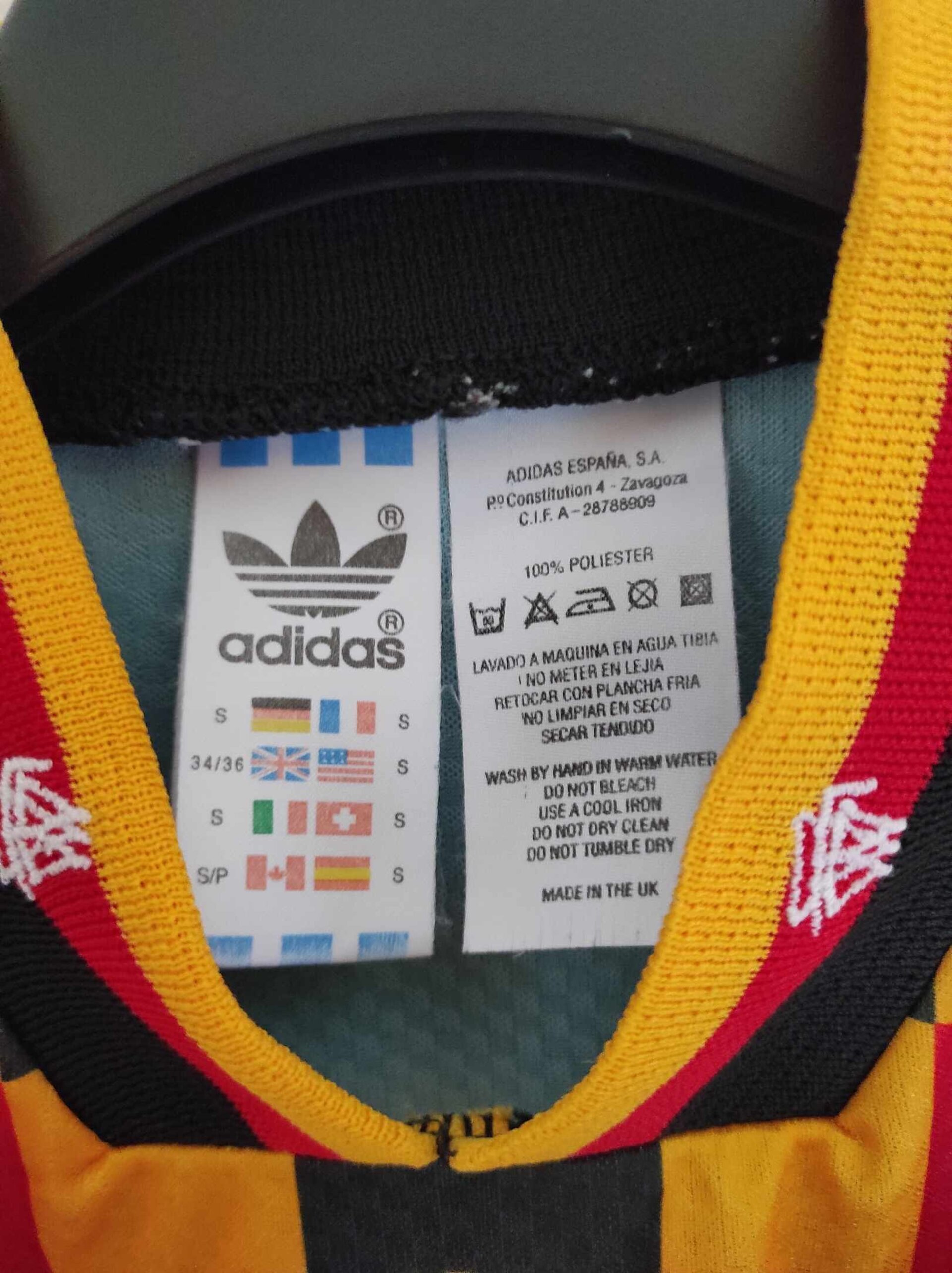GERMANY 1994 World Cup away S - 2