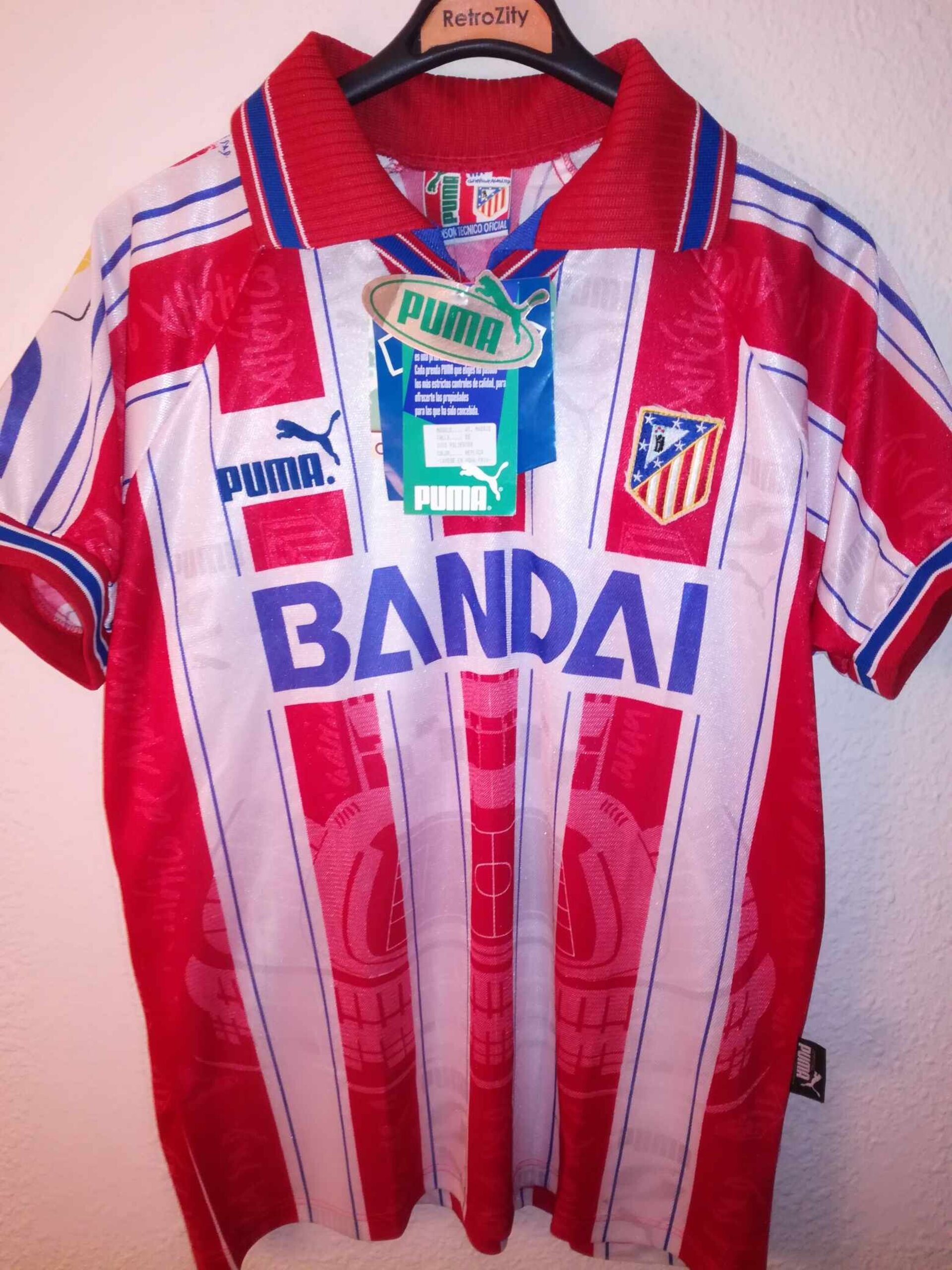 ATLETICO MADRID 1996-1997 BNWT XS - 1