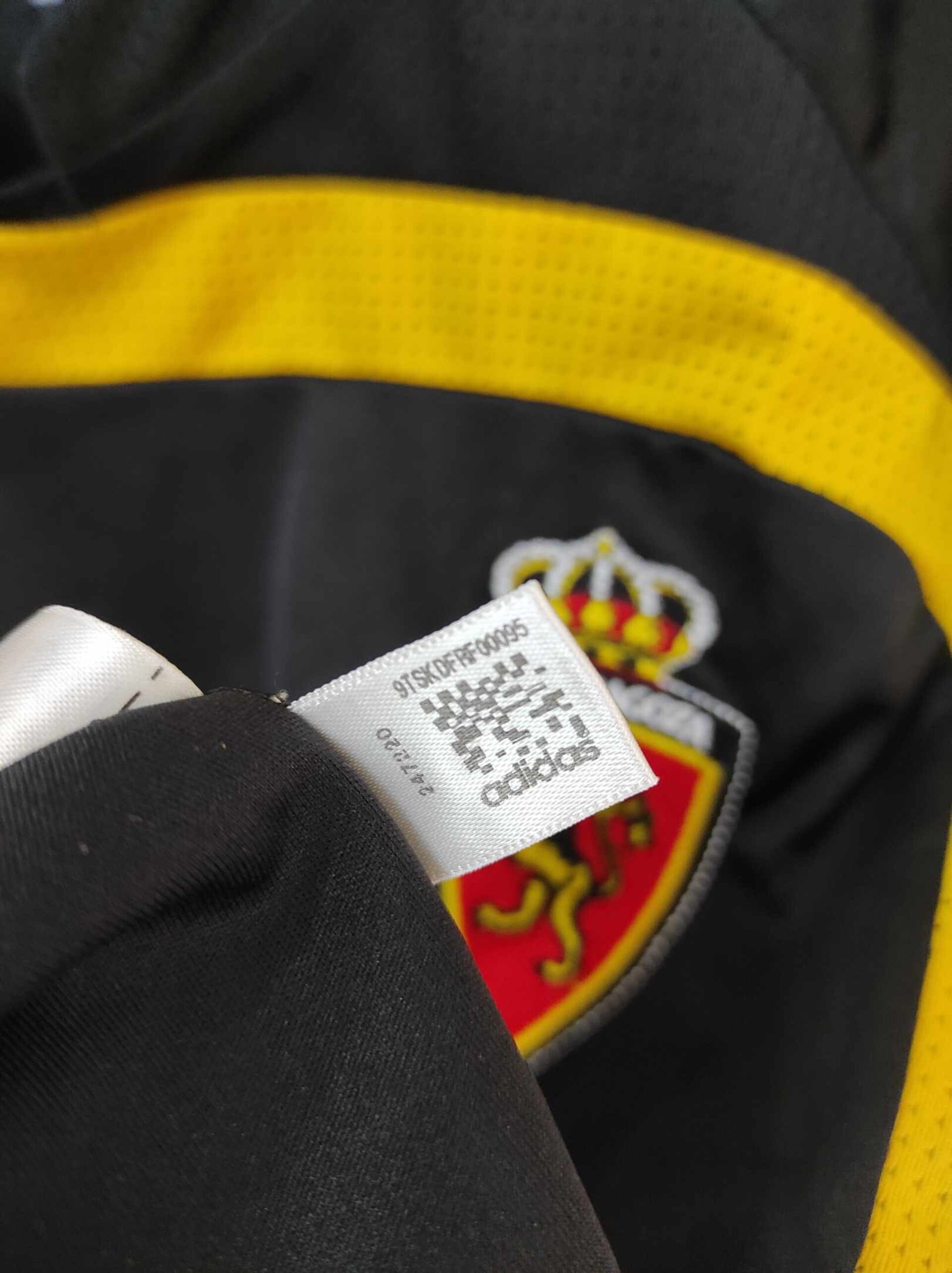 REAL ZARAGOZA 2008-2009 away number 6 L - 3