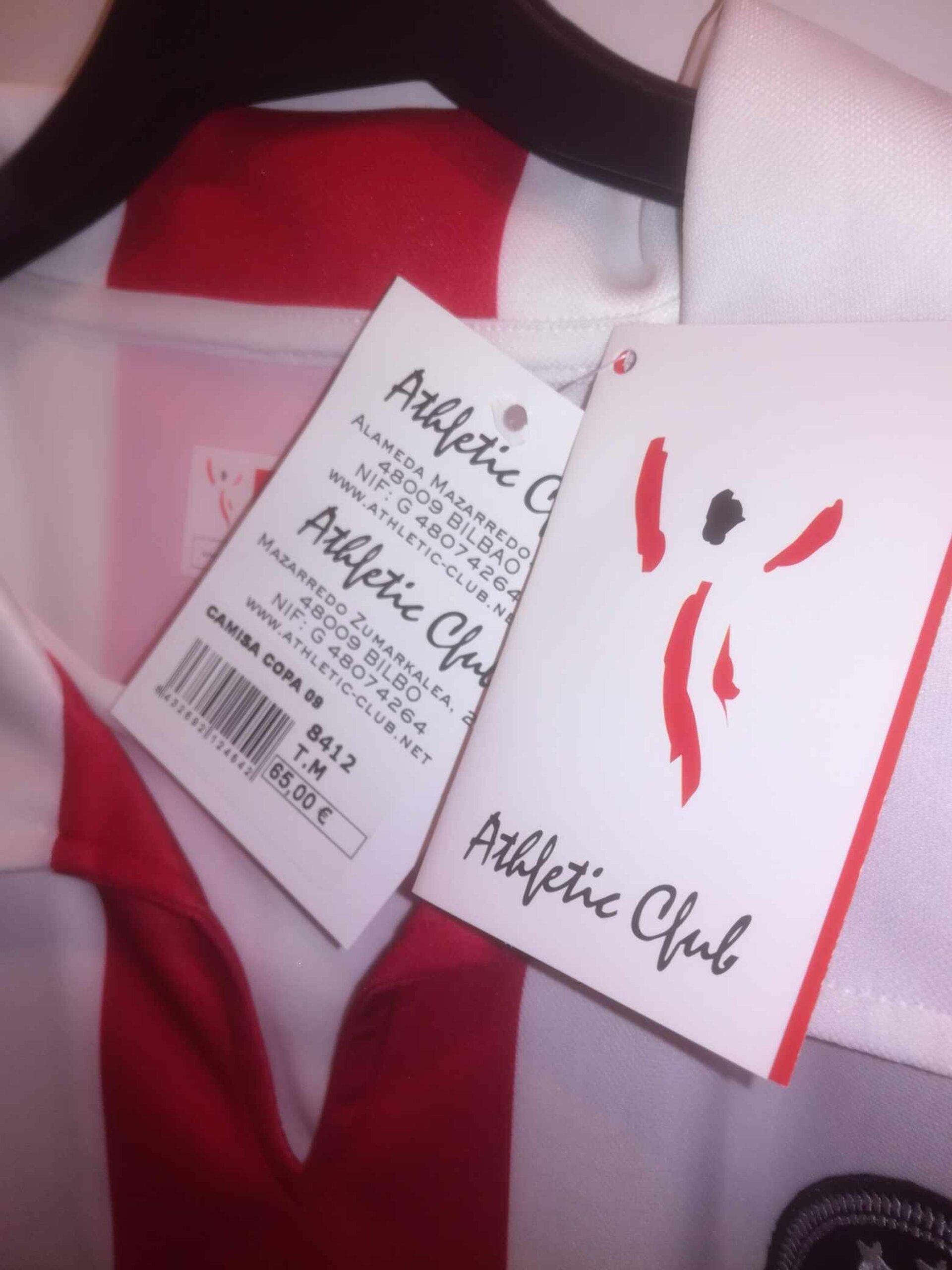 ATHLETIC CLUB BILBAO 2008-2009 BNWT Final Copa Rey M - 2