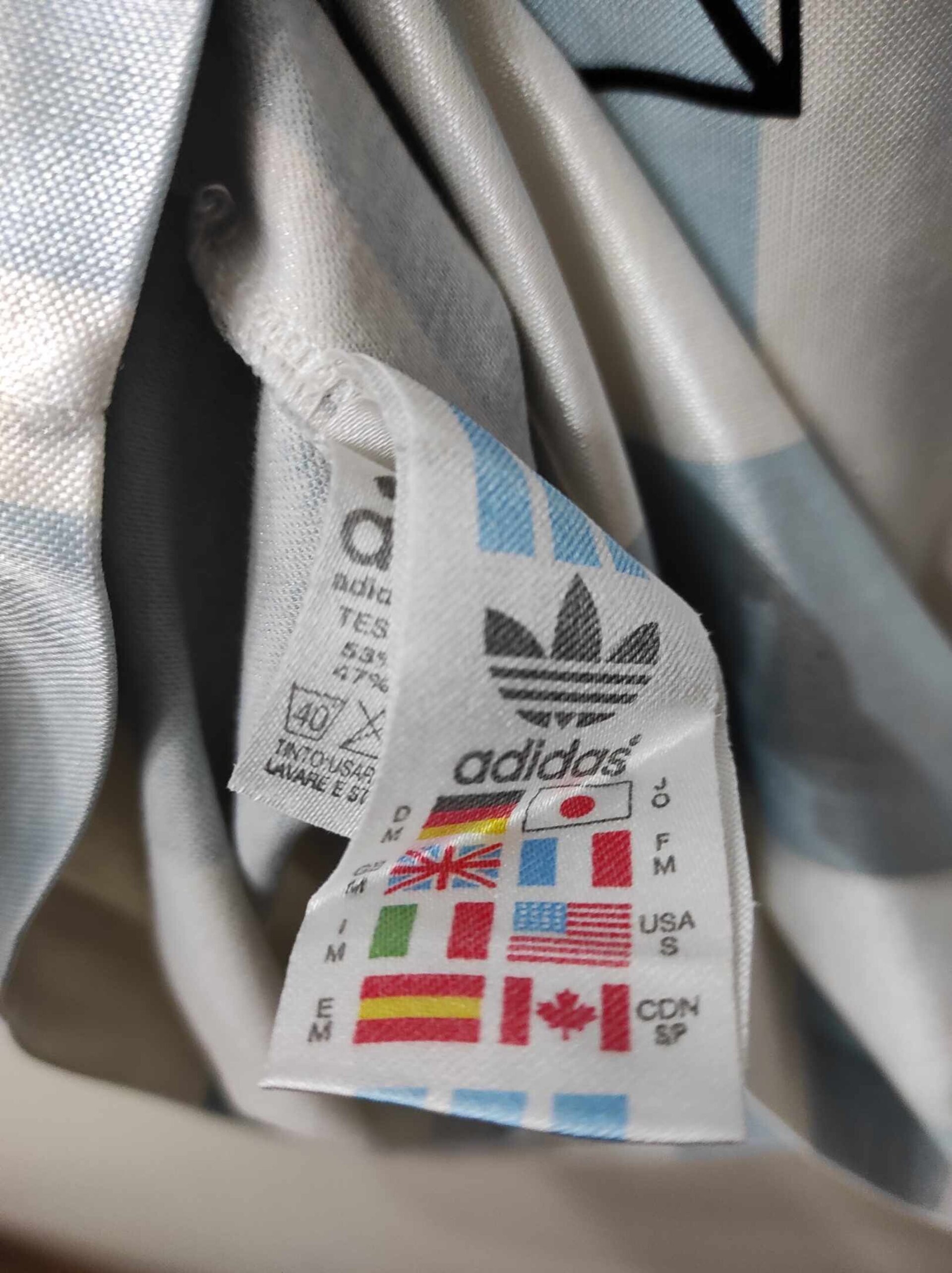 ARGENTINA Adidas Originals number 10 M - 7