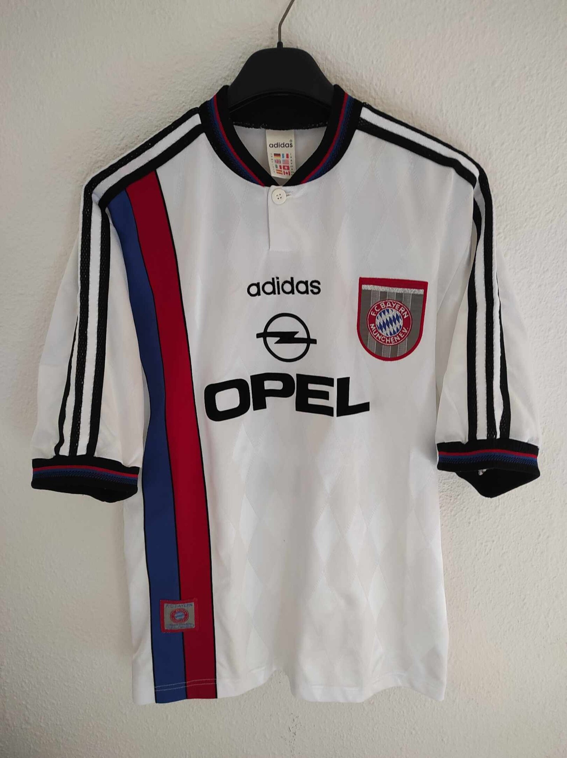 BAYERN MUNICH 1995-1997 away Helmer 5 M - 2