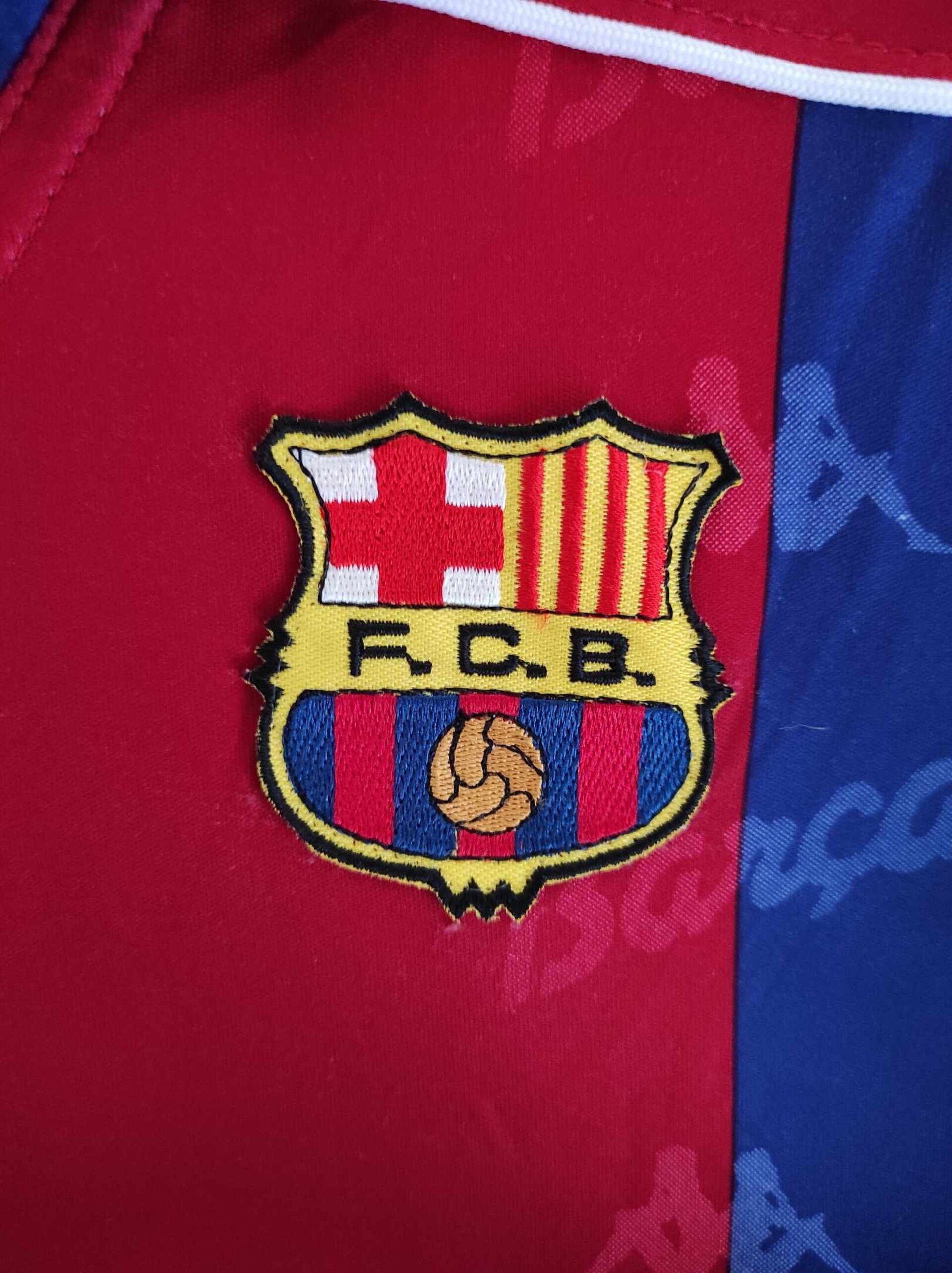 FC BARCELONA 1993-1994 number 8 XL - 3