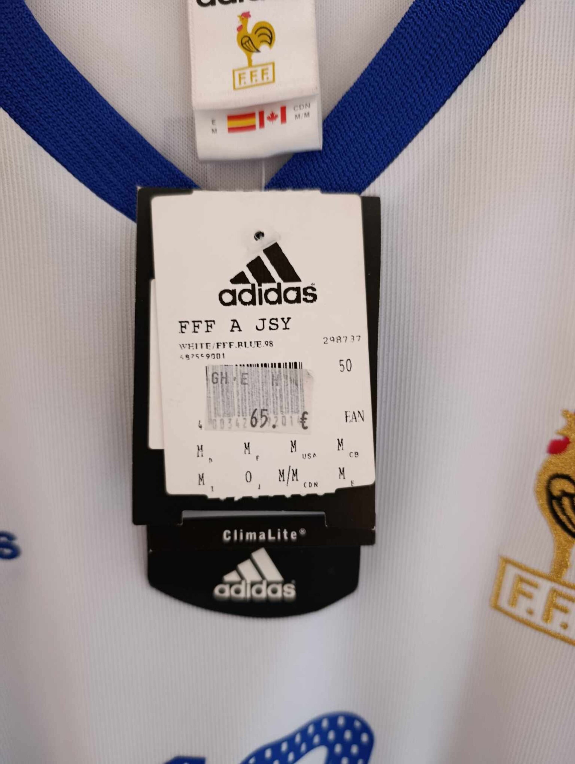 FRANCE 2002 World Cup away Zidane 10 BNWT M - 5