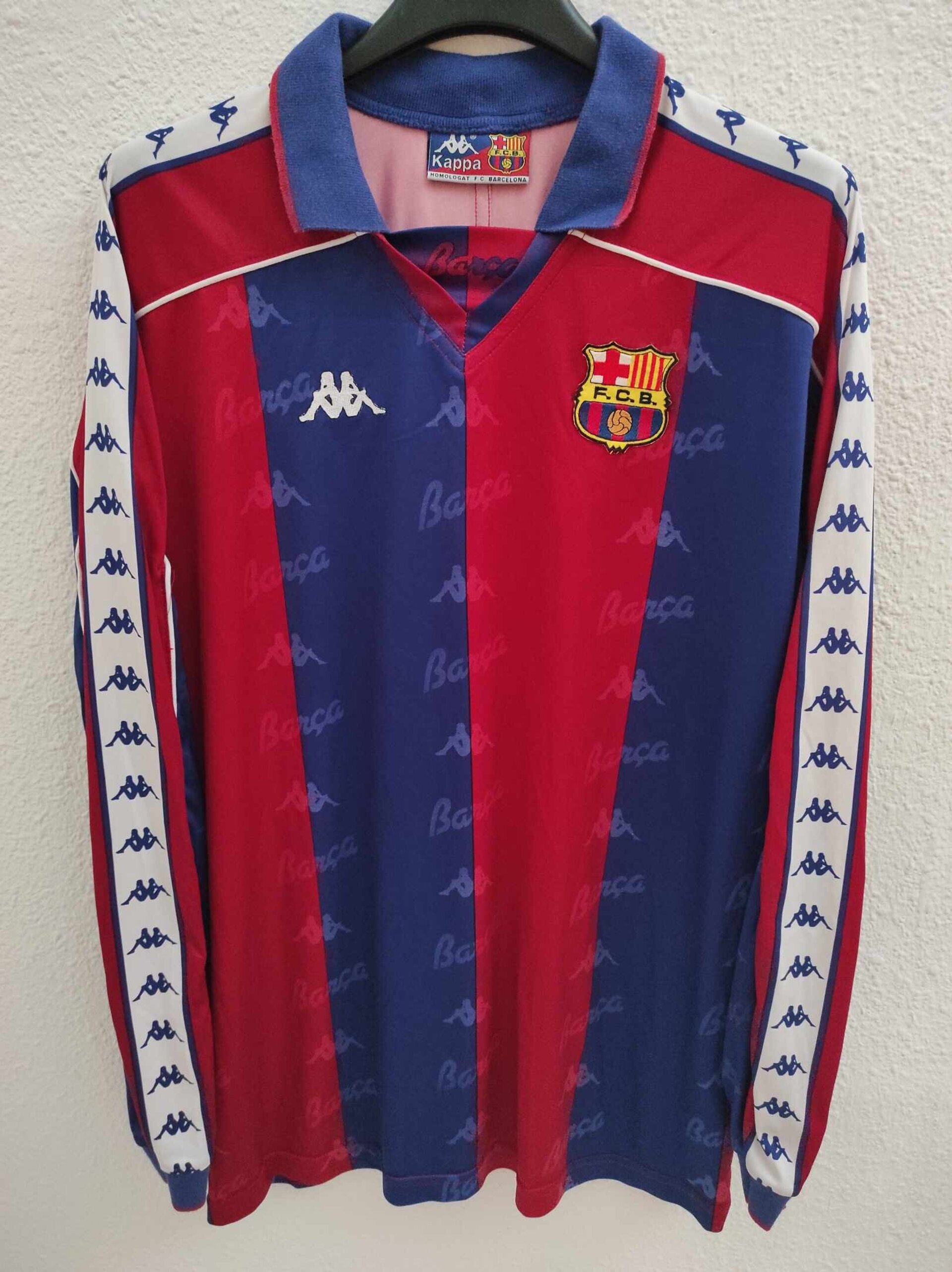 FC BARCELONA 1993-1994 number 14 XL - 1