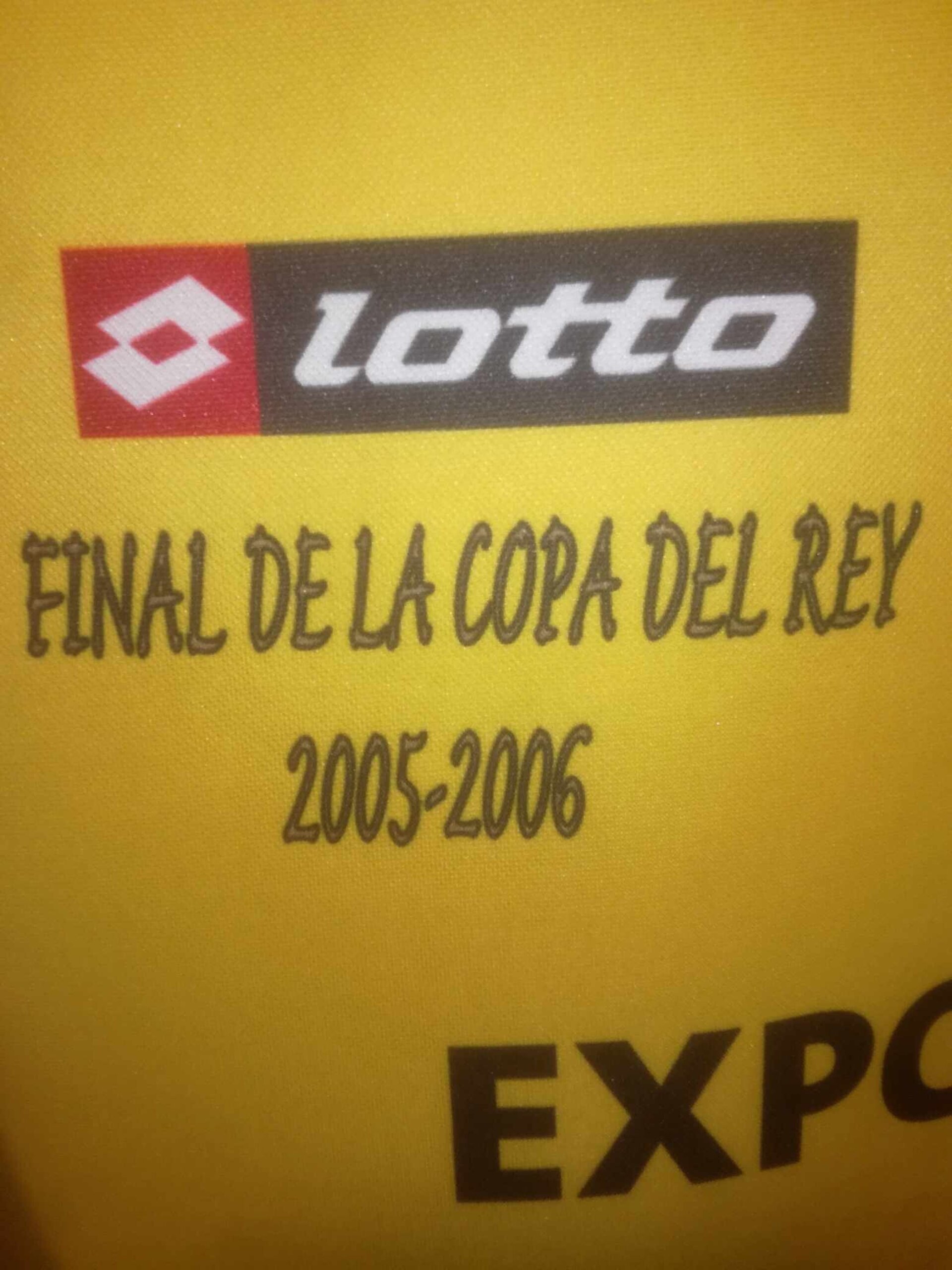 REAL ZARAGOZA 2006 Final Copa Rey XL - 2