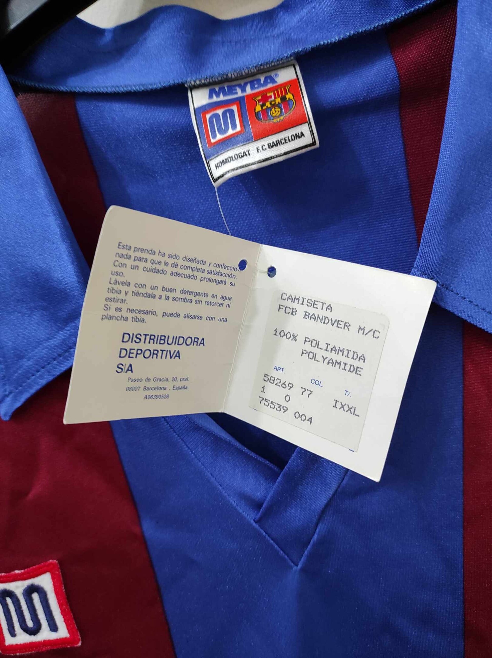 FC BARCELONA 1981 BNWT XXL - 4