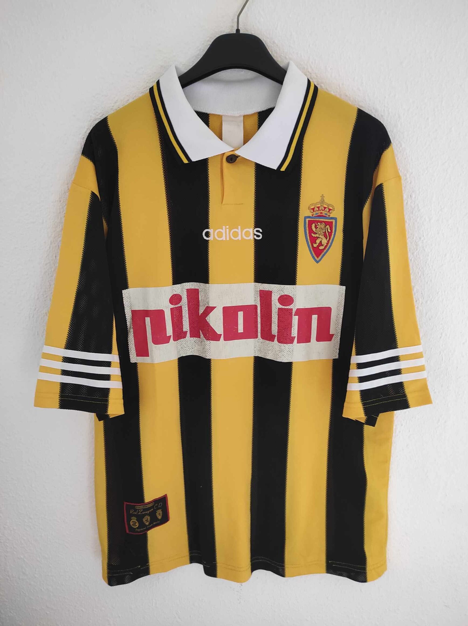 REAL ZARAGOZA 1996-1997 away XL - 1