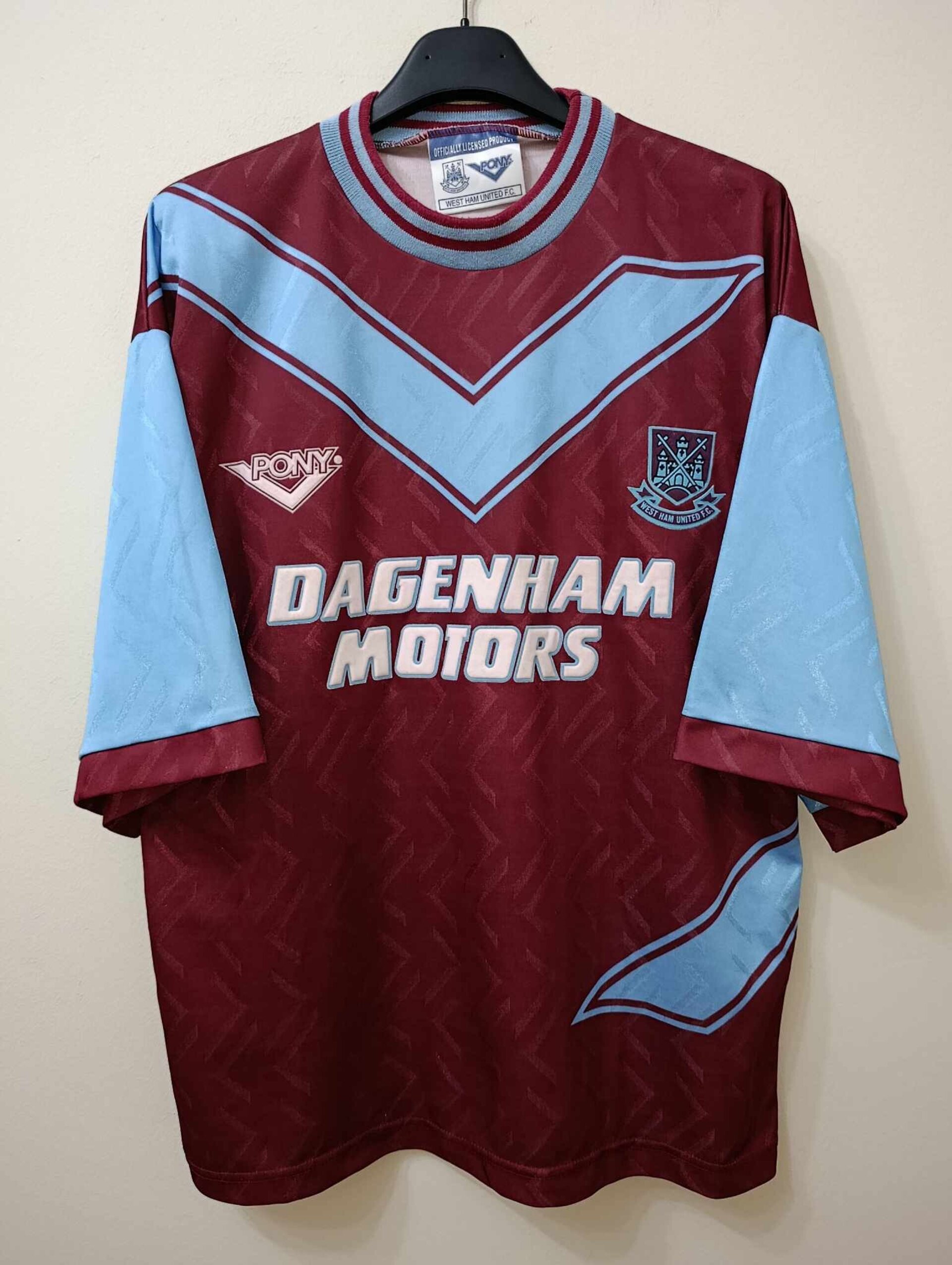 WEST HAM UNITED 1993-1995 Size 42/44 - 1