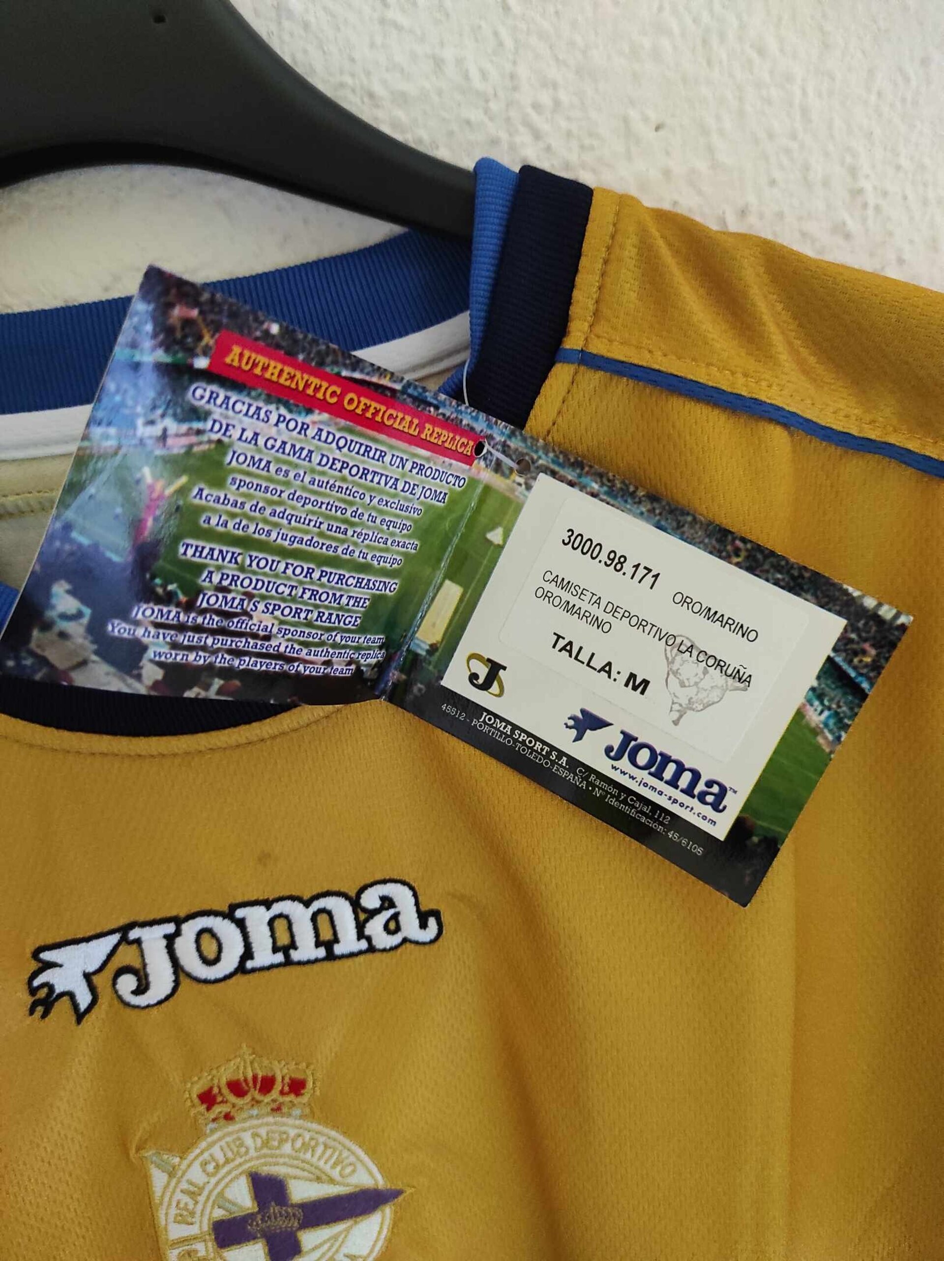 DEPORTIVO DE LA CORUÑA 2002-2003 Third BNWT M - 3