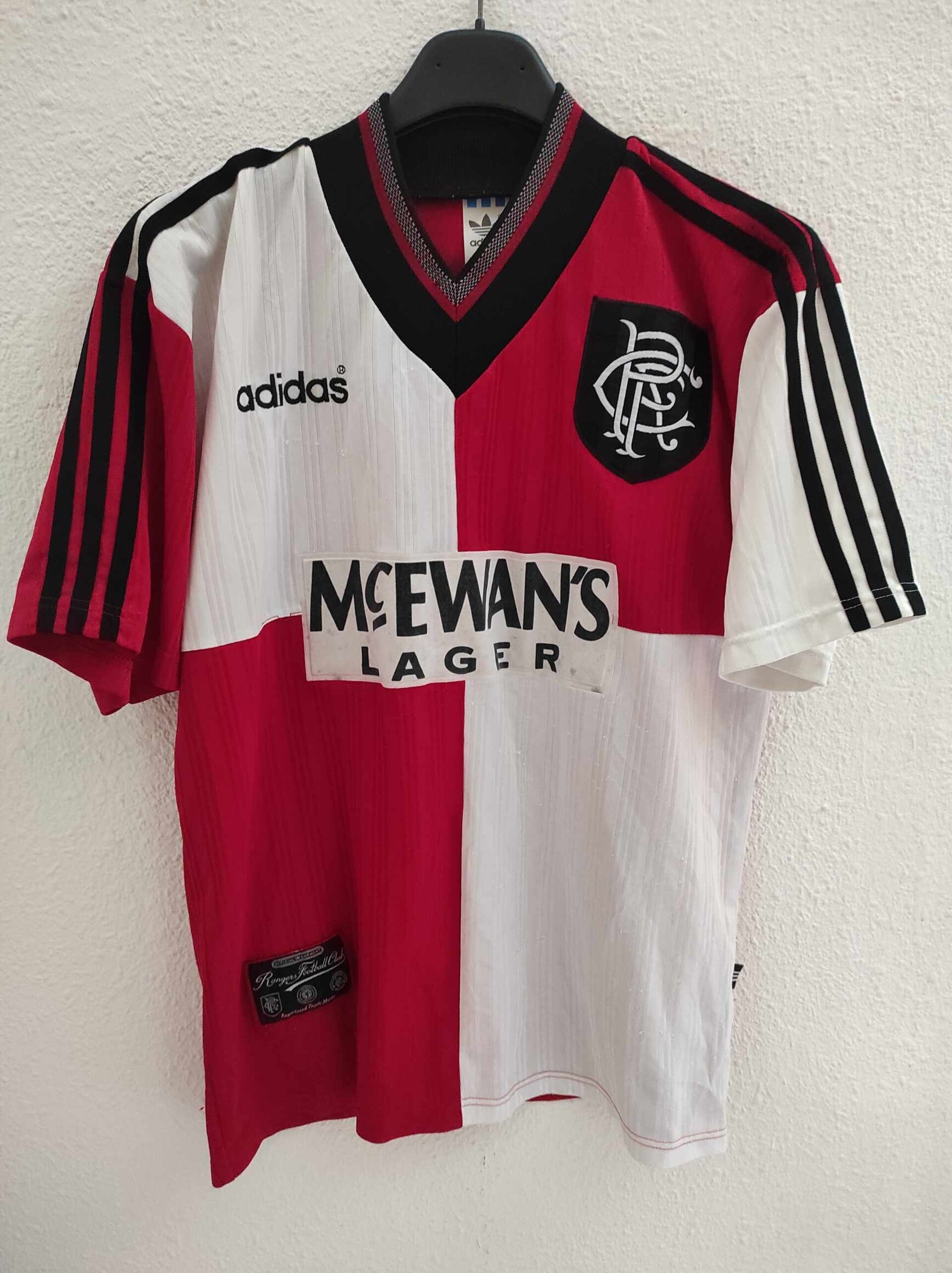 GLASGOW RANGERS 1995-1996 away M - 1