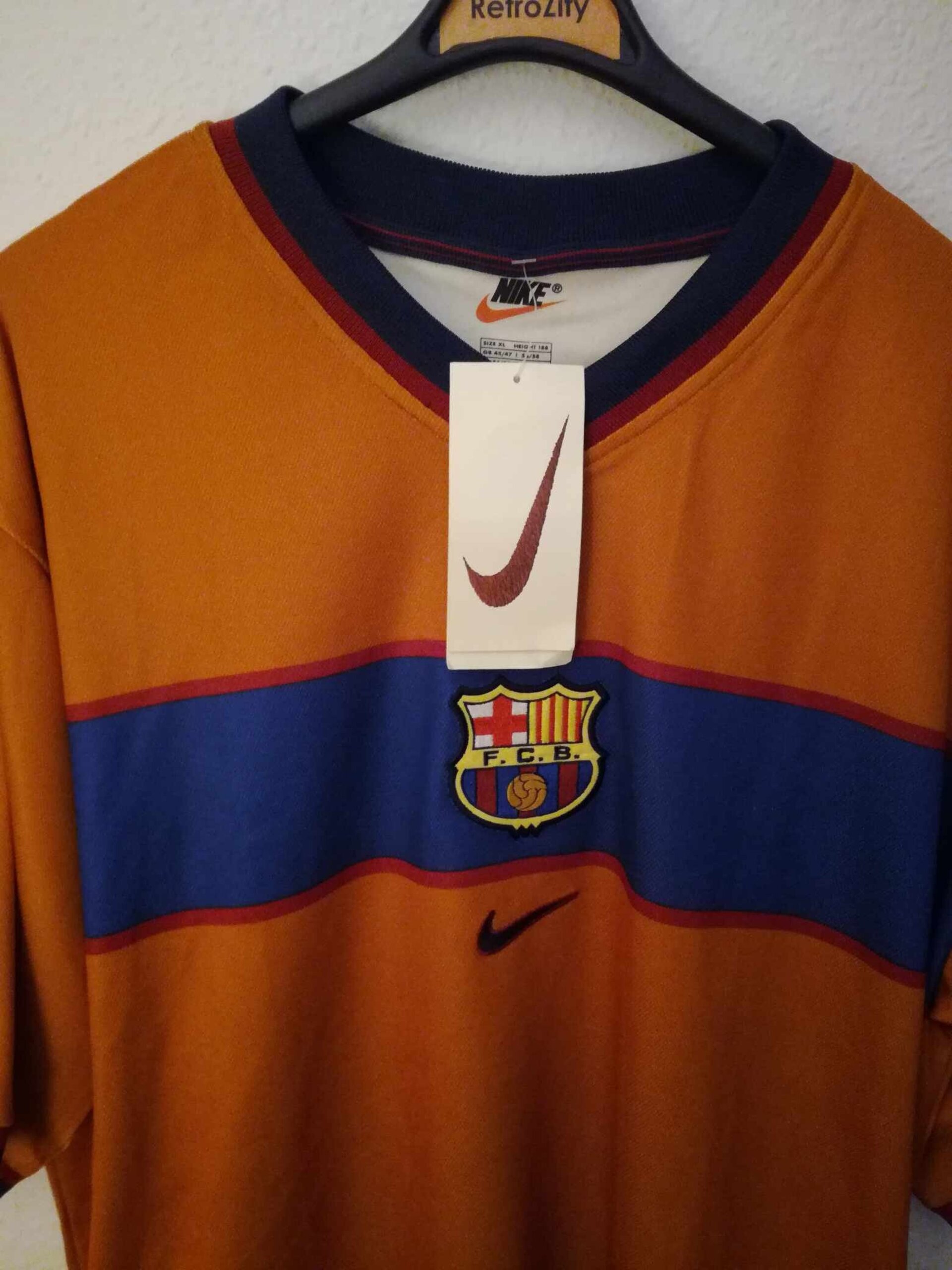 FC BARCELONA 1998-1999 away BNWT XL - 6