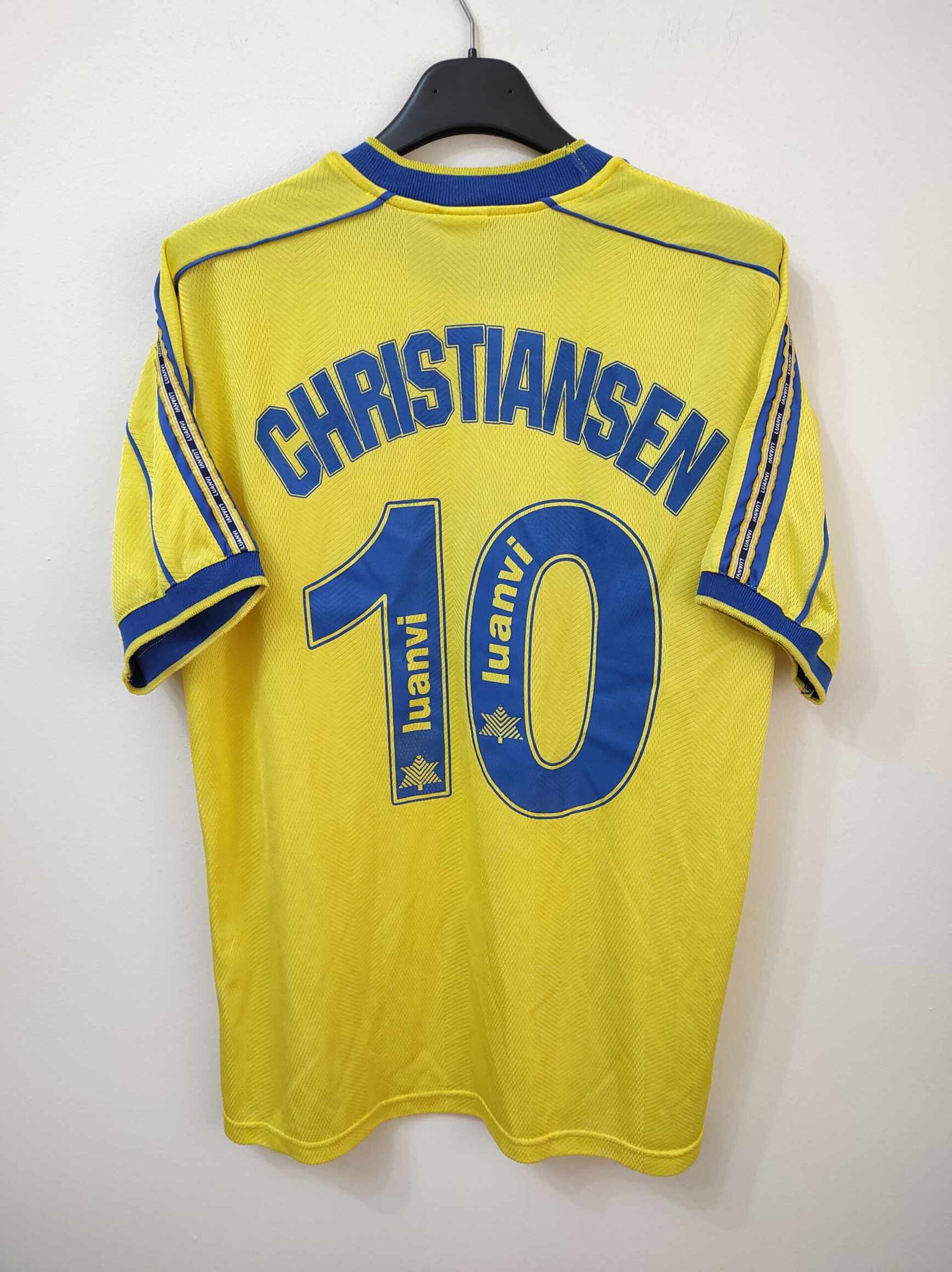 VILLARREAL 1998-1999 Christiansen 10 Match Worn L - 1