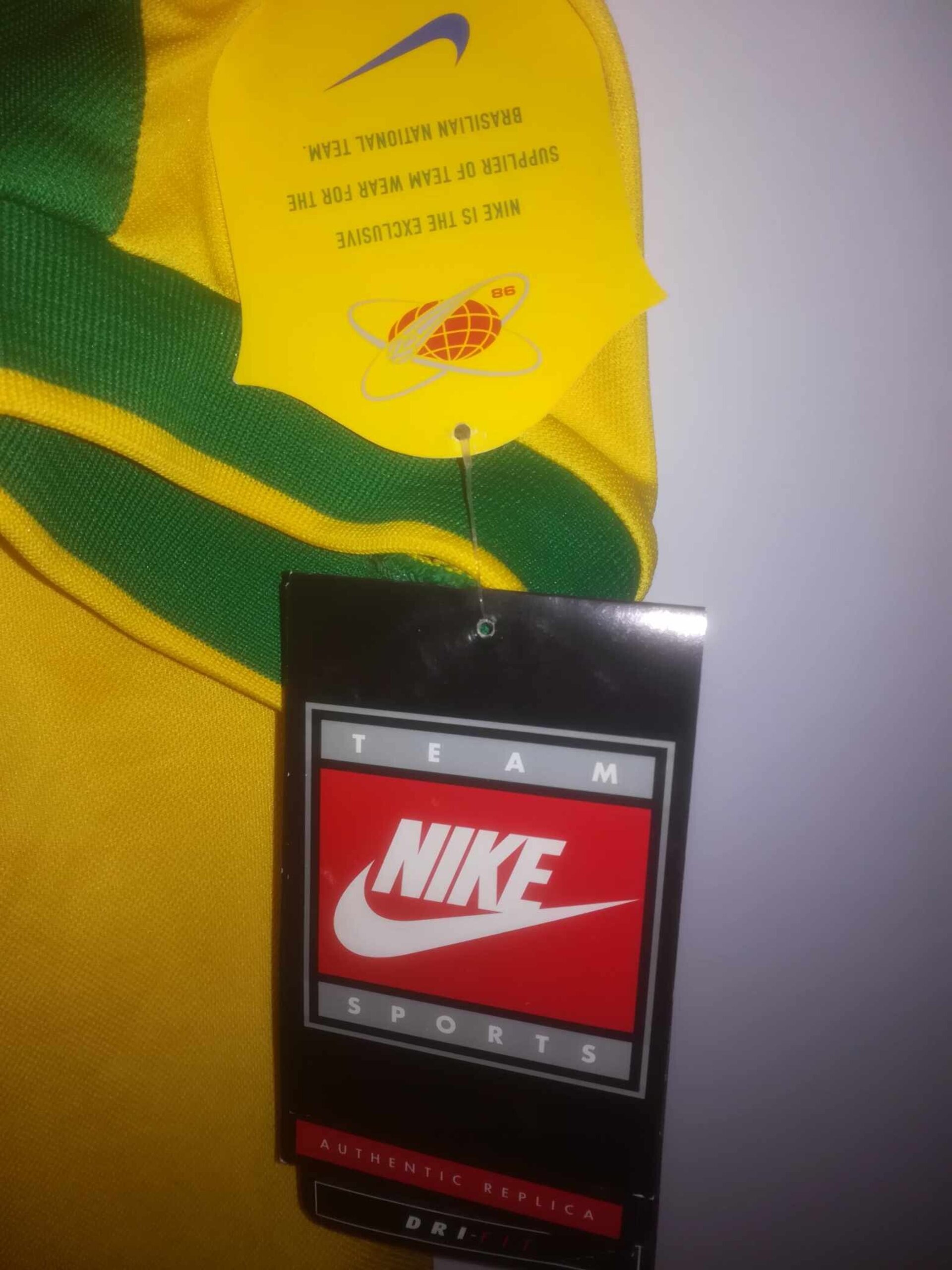 BRAZIL 1998 World Cup BNWT Ronaldo 9 XXL - 3
