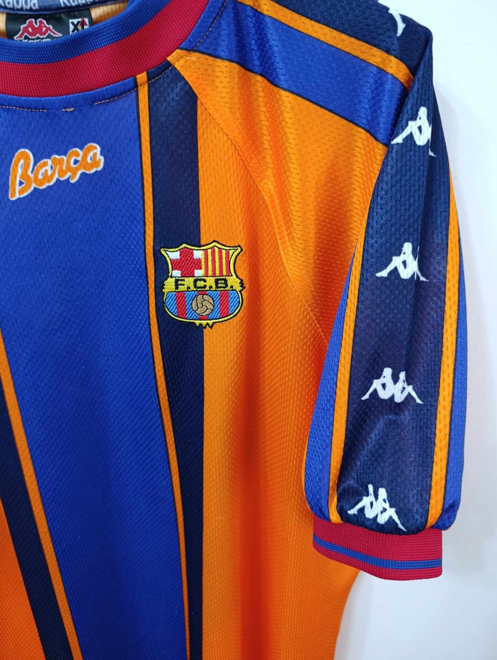 FC BARCELONA 1997-1998 away XL - 5