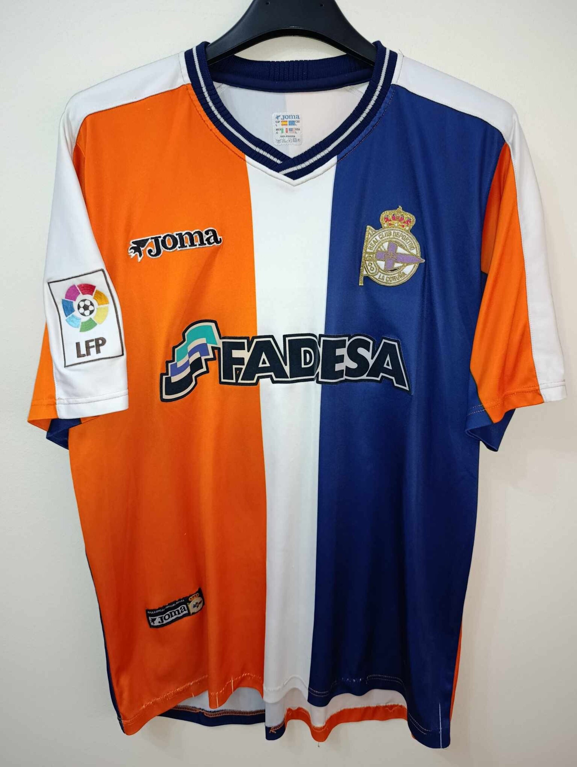 DEPORTIVO DE LA CORUÑA 2003-2004 away L - 1