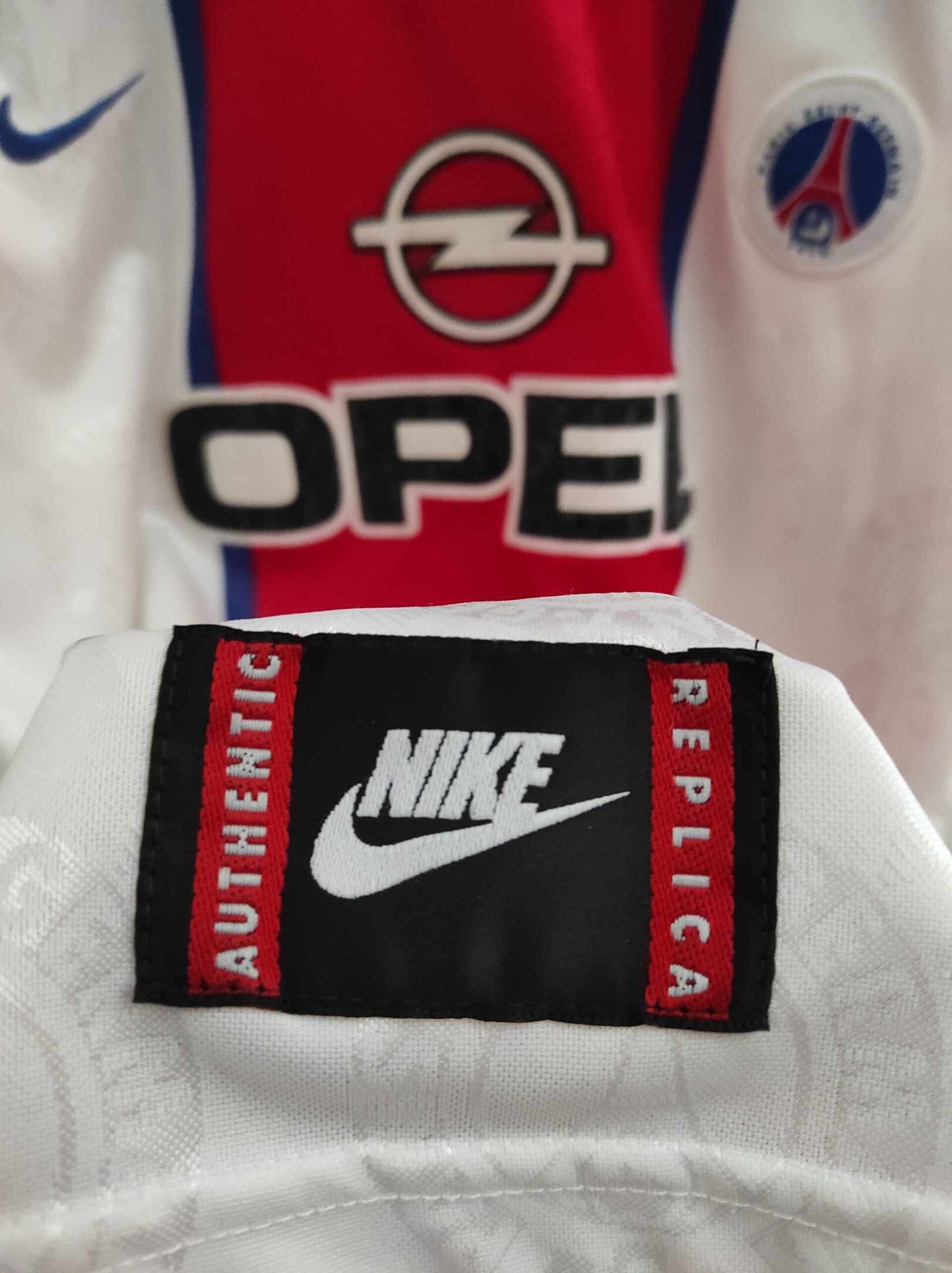 PSG 1996-1997 away number 6 XL Kids - 4