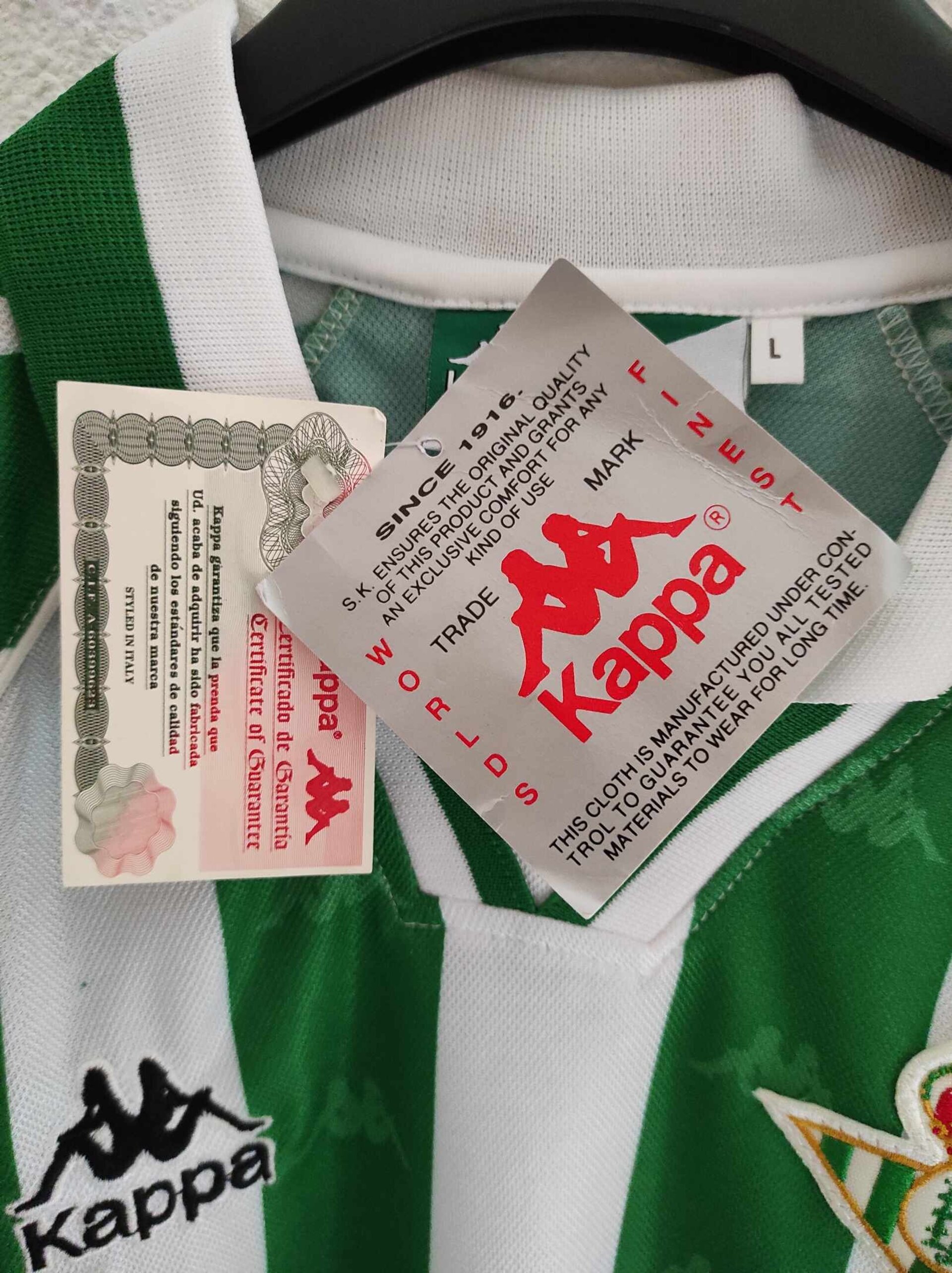 REAL BETIS 1995-1996 BNWT L - 2