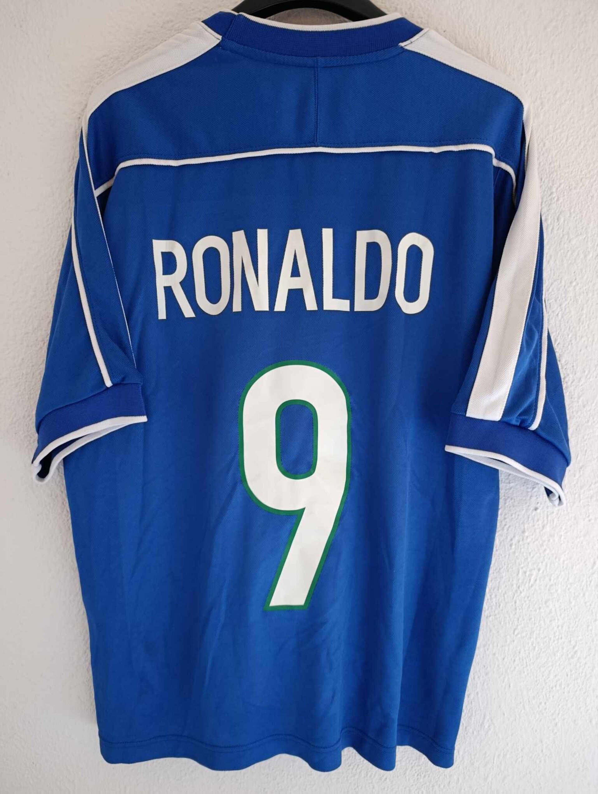 BRAZIL 1998 World Cup away Ronaldo 9 M - 1
