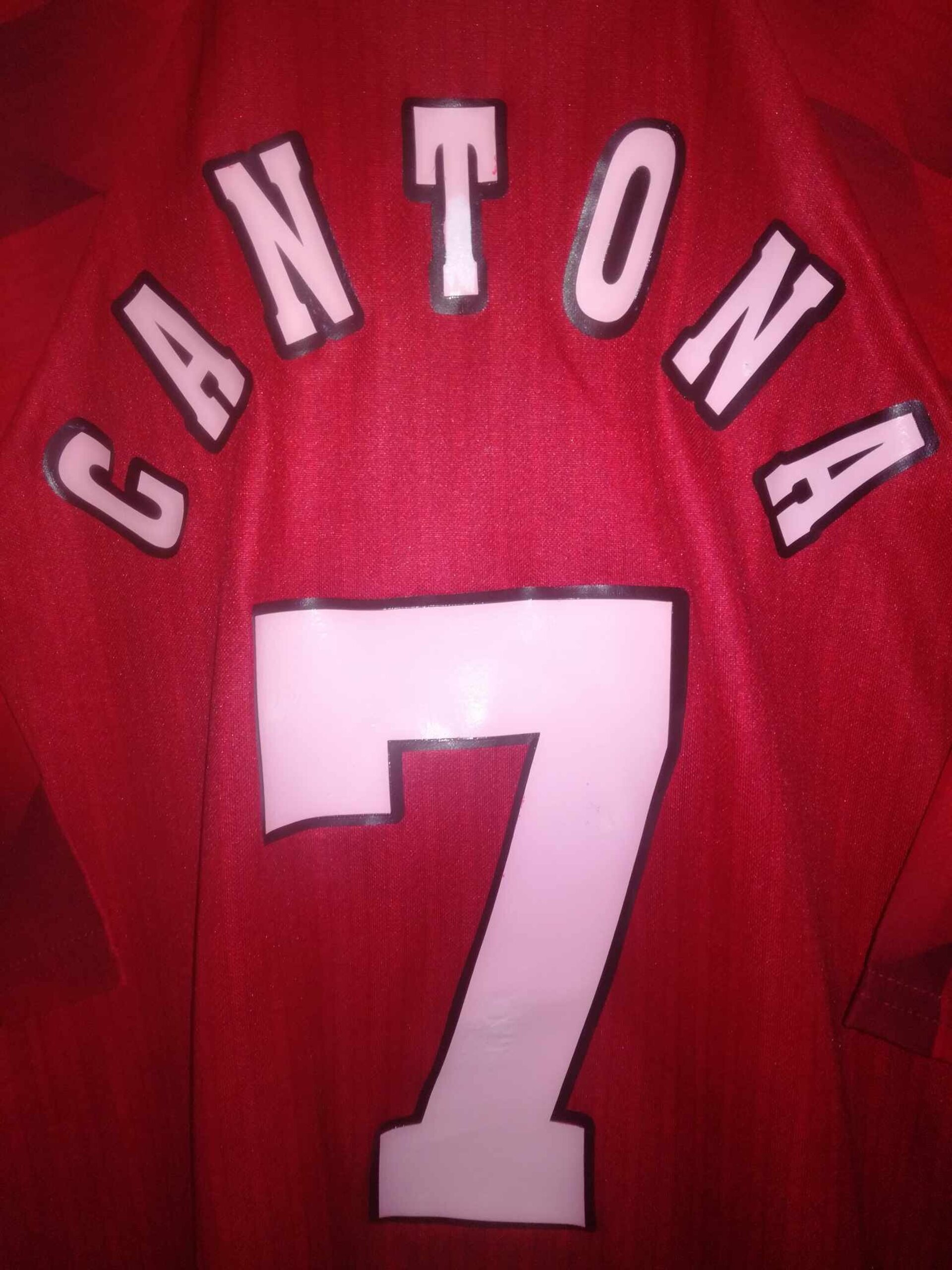 MANCHESTER UNITED 1996-1997 Cantona 7 L - 7