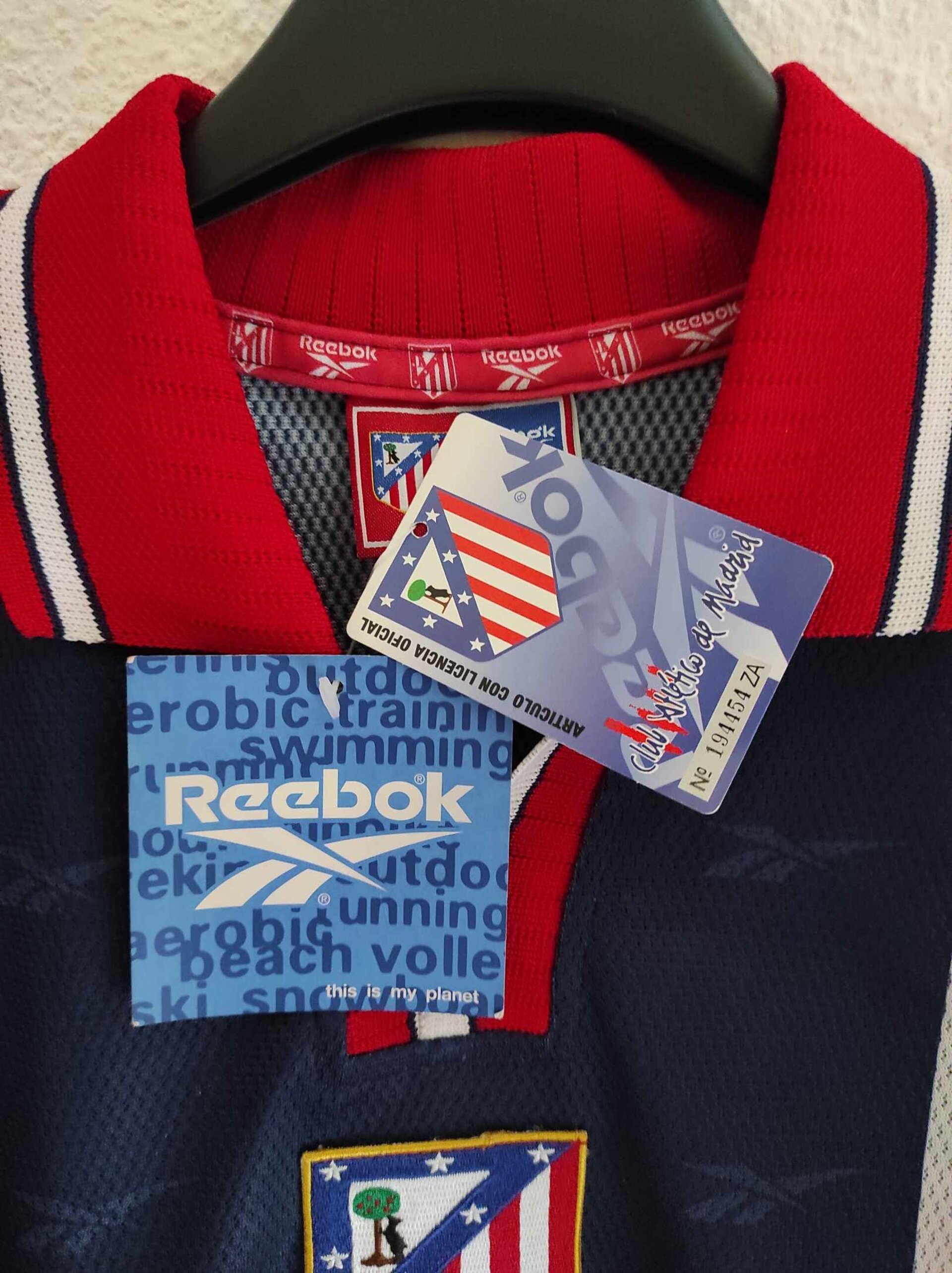 ATLETICO MADRID 1998-1999 away BNWT M - 2