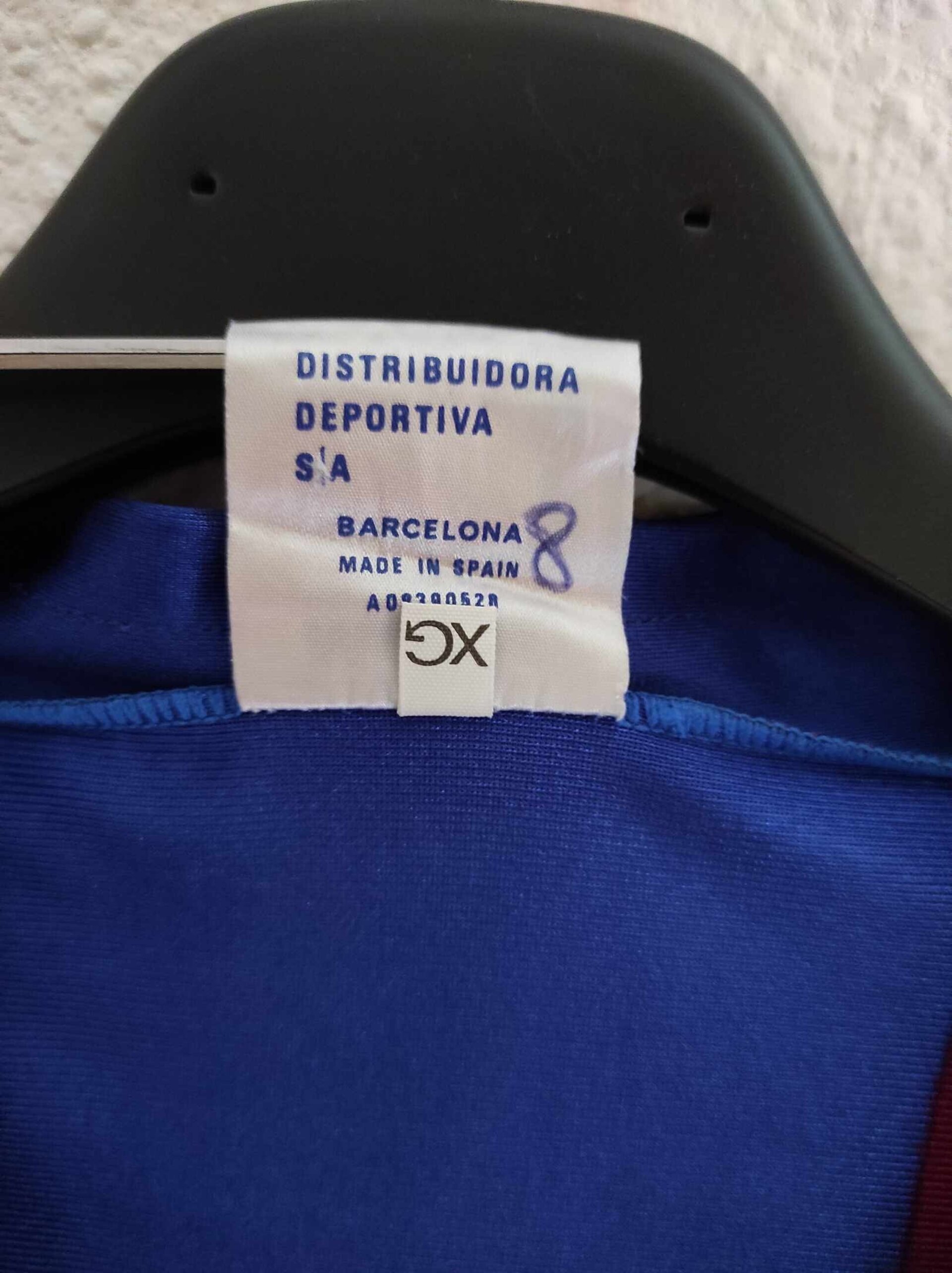 FC BARCELONA 1981-1982 number 8 Size XG - 4