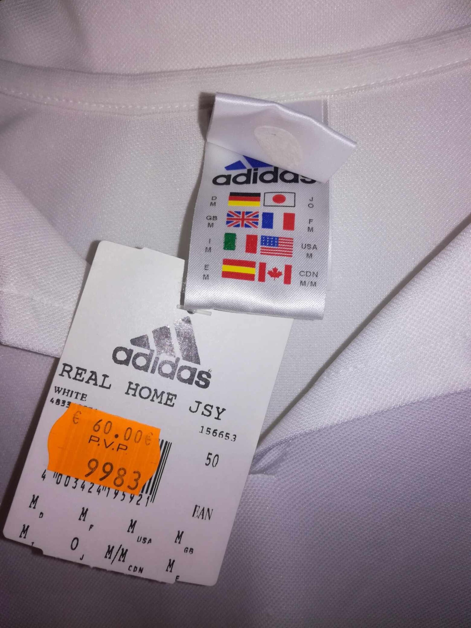 REAL MADRID 2001-2002 BNWT Centenario M - 2