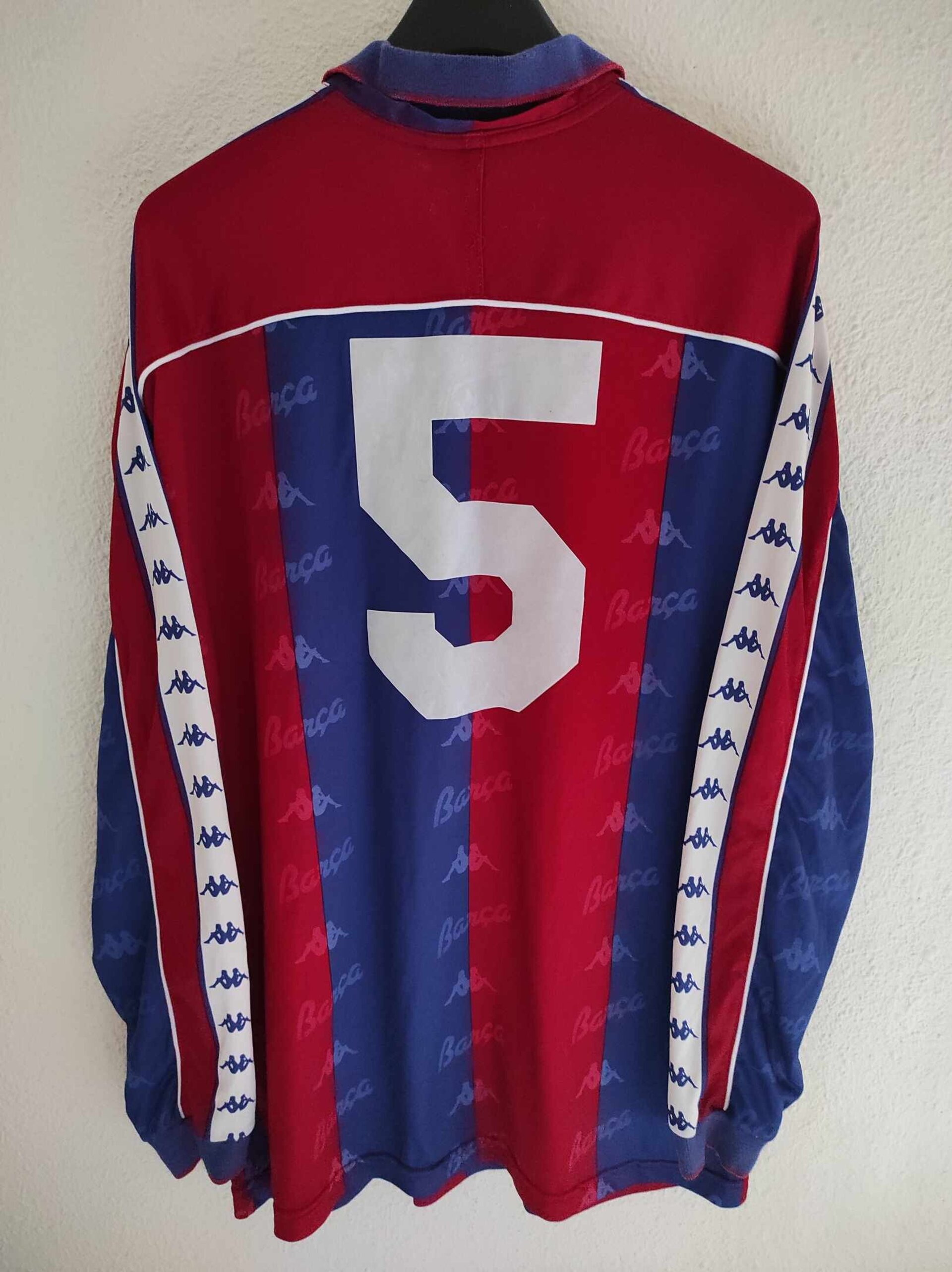 FC BARCELONA 1993-1994 number 5 XL - 6