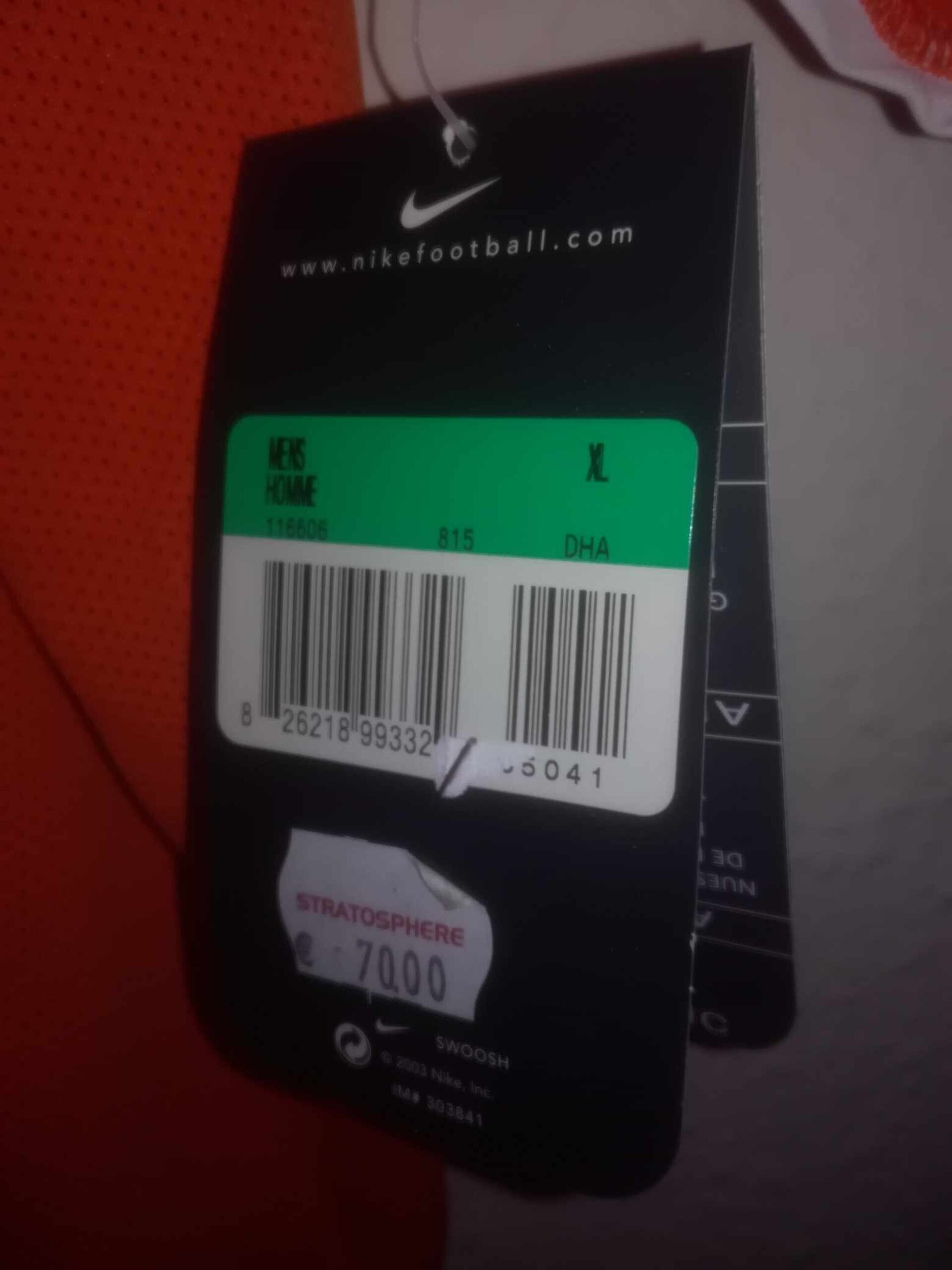 HOLLAND 2004 EURO BNWT XL - 5