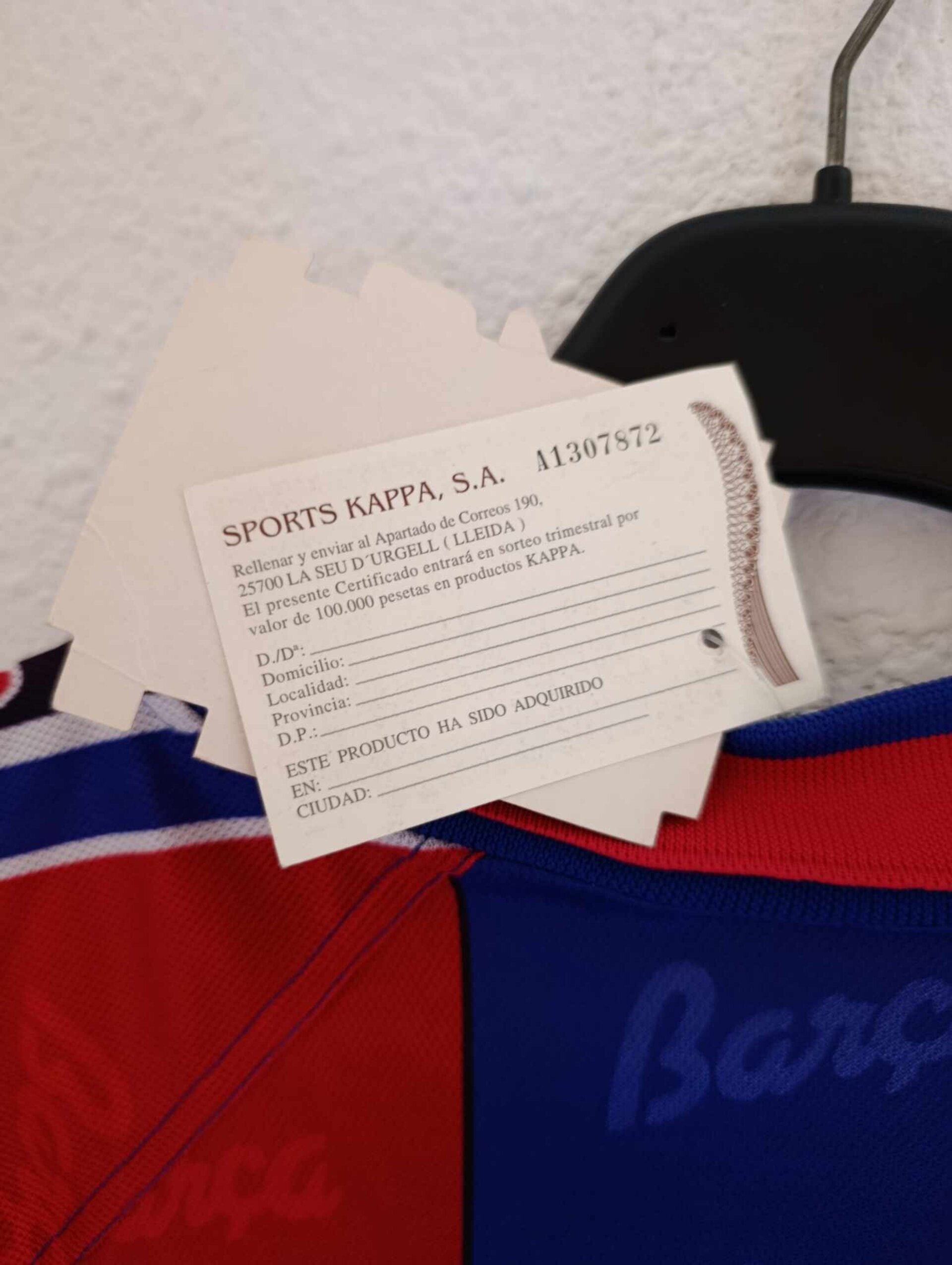 FC BARCELONA 1996-1997 Ronaldo 9 BNWT XL - 8